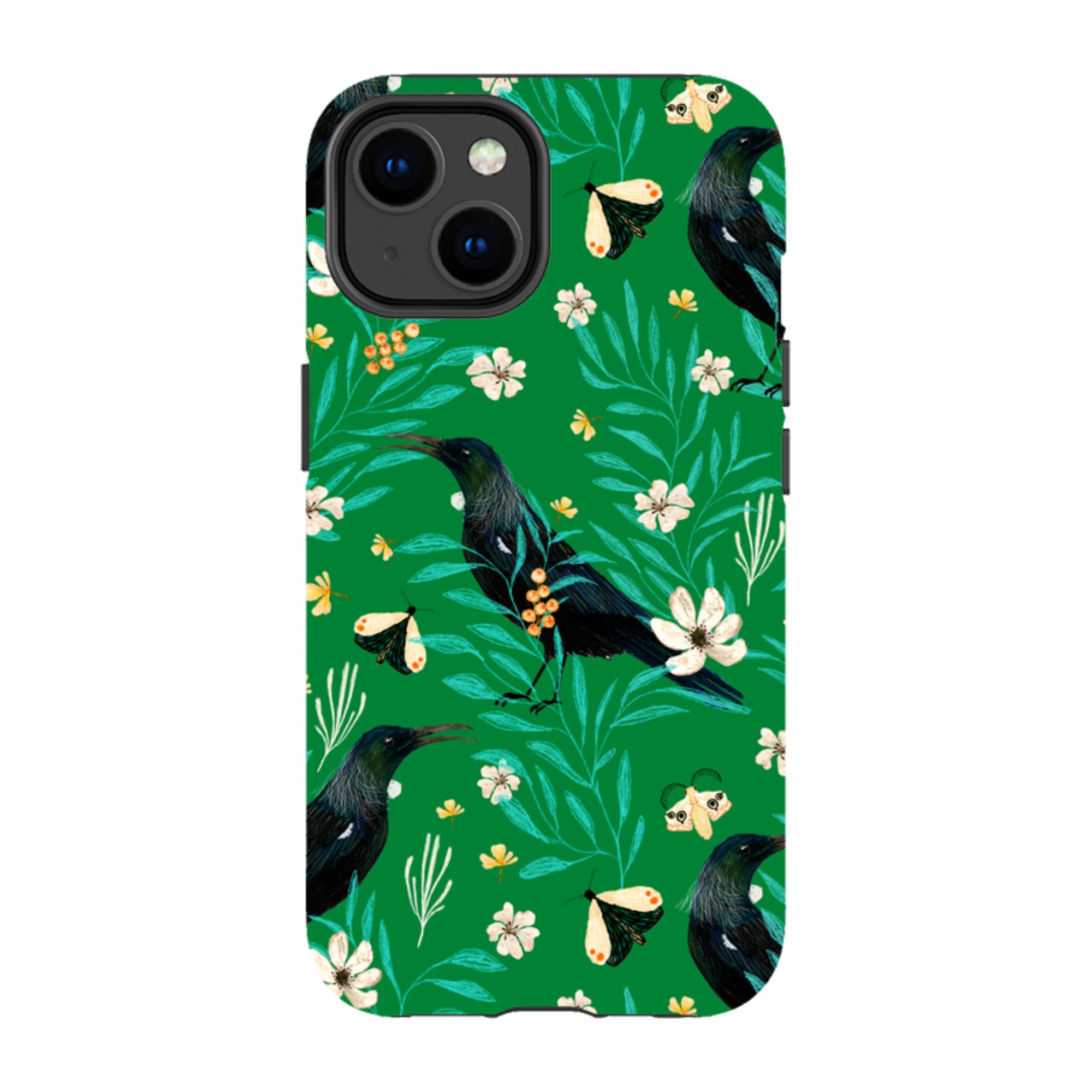 iPhone Tough Case - Tui Green By Katherine Quinn