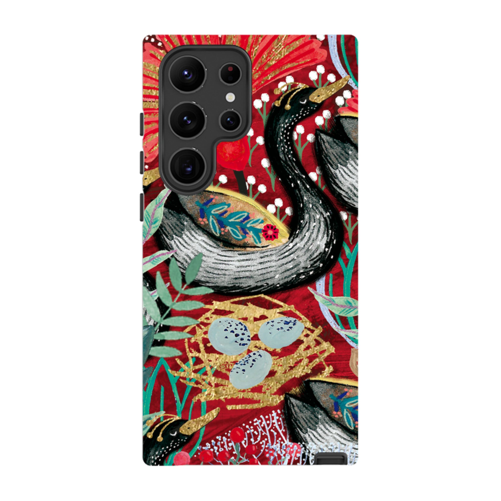 Samsung Tough Case - Eight Geese A Laying By Emma Frances Grant