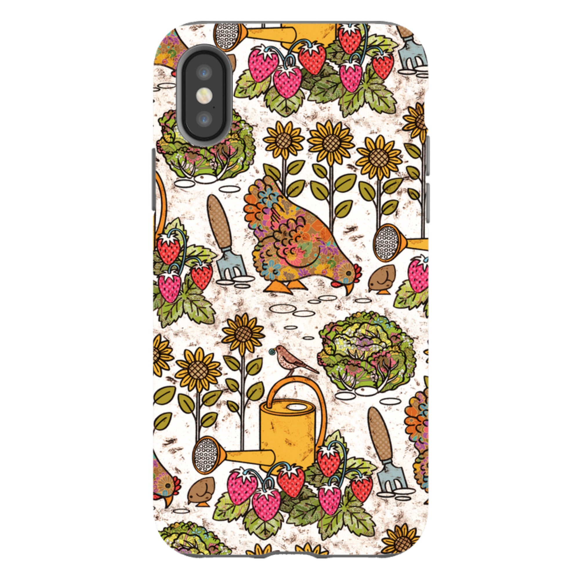 iPhone Tough Case - Garden By Amelia Bowman