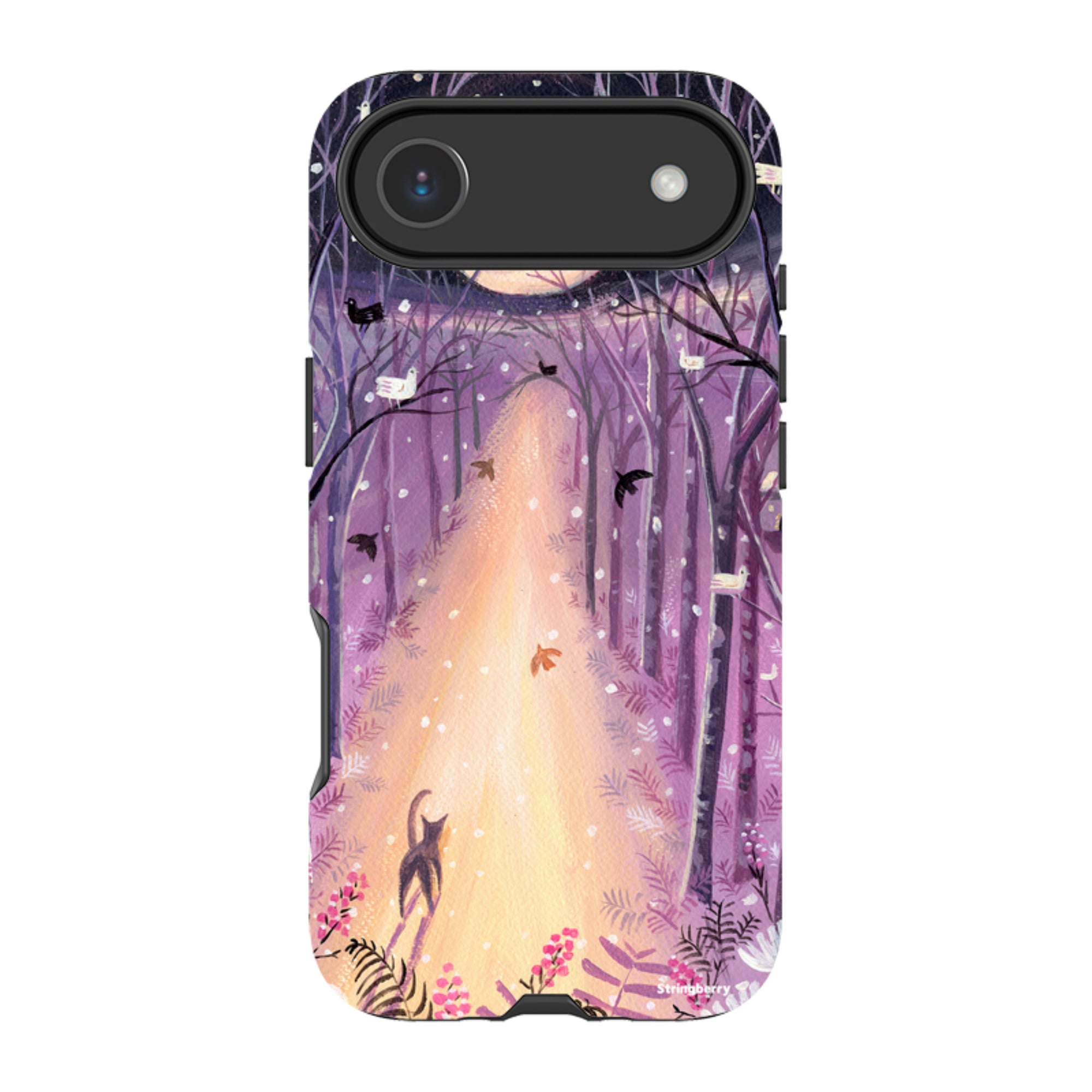 iPhone MagSafe Tough Case - Forest Cat By Mary Stubberfield