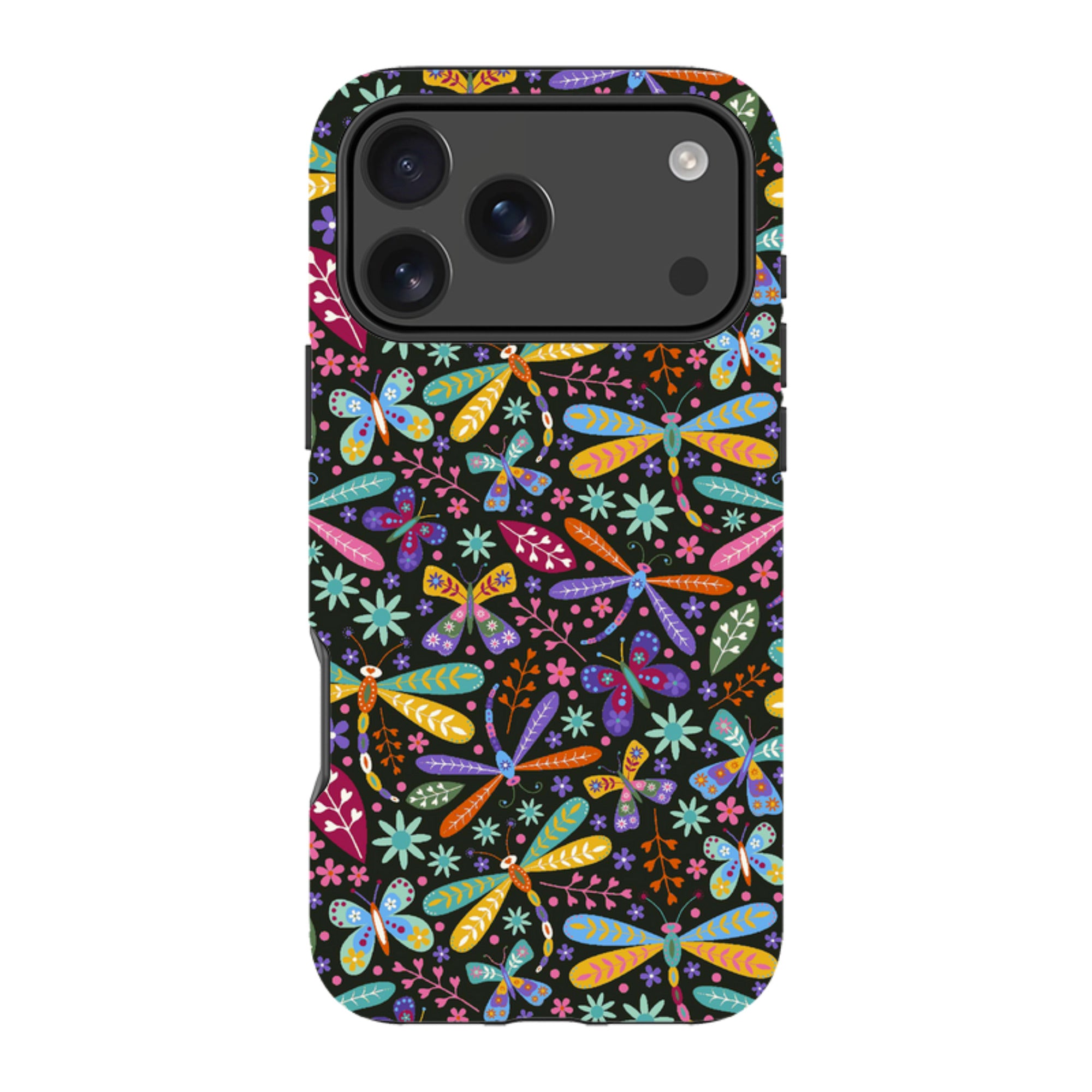 iPhone Tough Case - Dragonflies Multi By Suzy Taylor