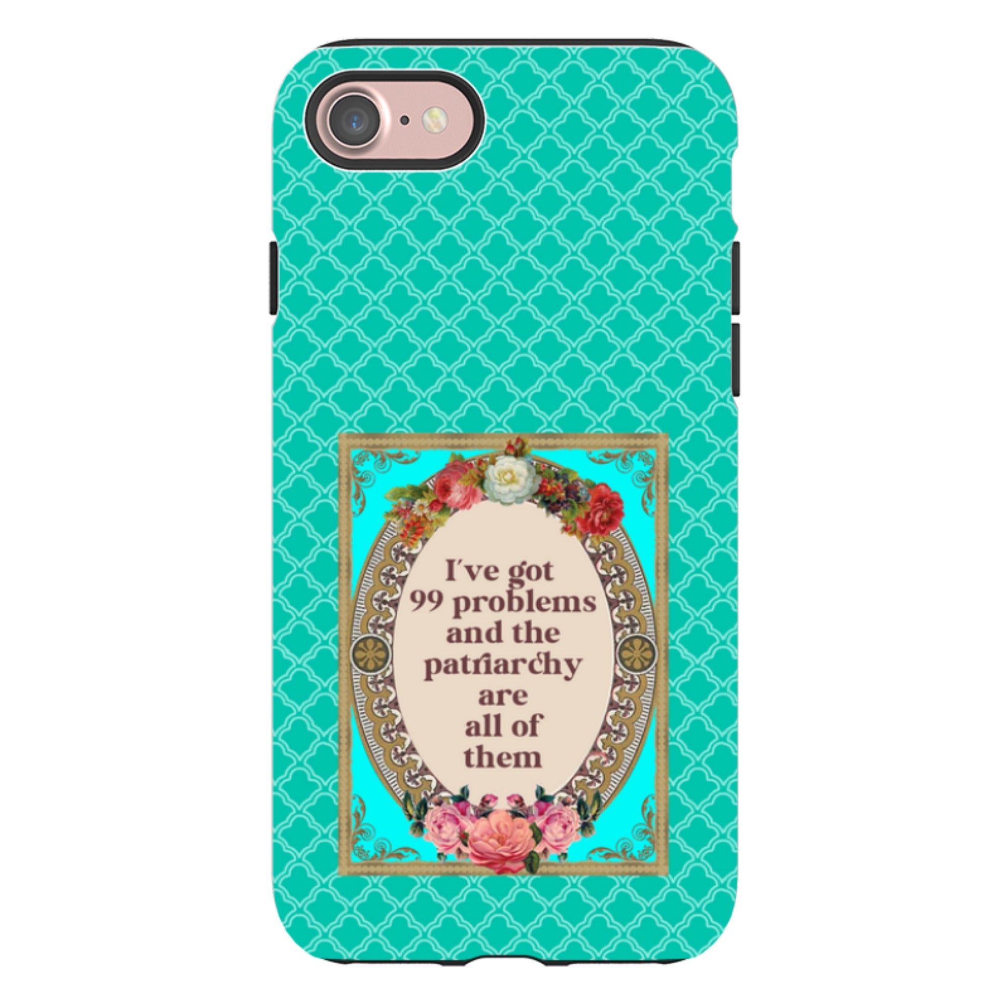 iPhone Tough Case - 99 Problems By Clare Jordan