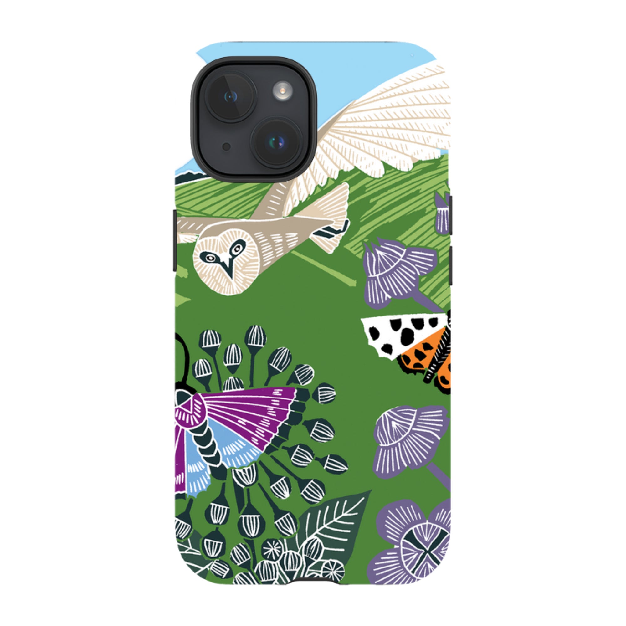 iPhone Tough Case - Morning Barn Owl By Kate Heiss