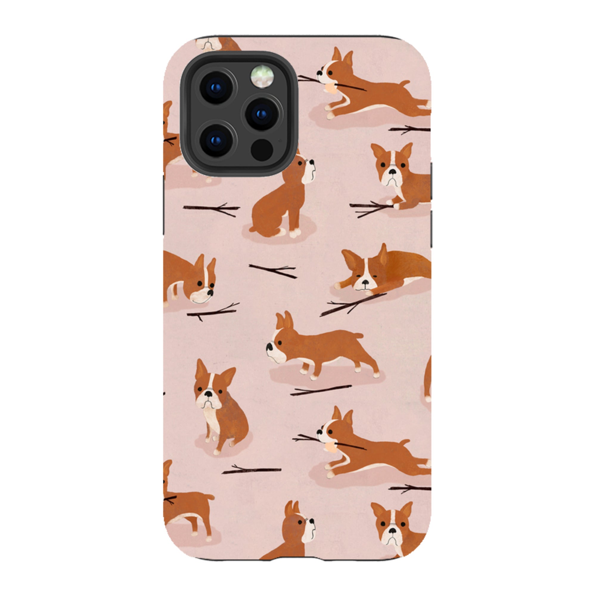 iPhone Tough Case - Boston Terrier By Katherine Quinn