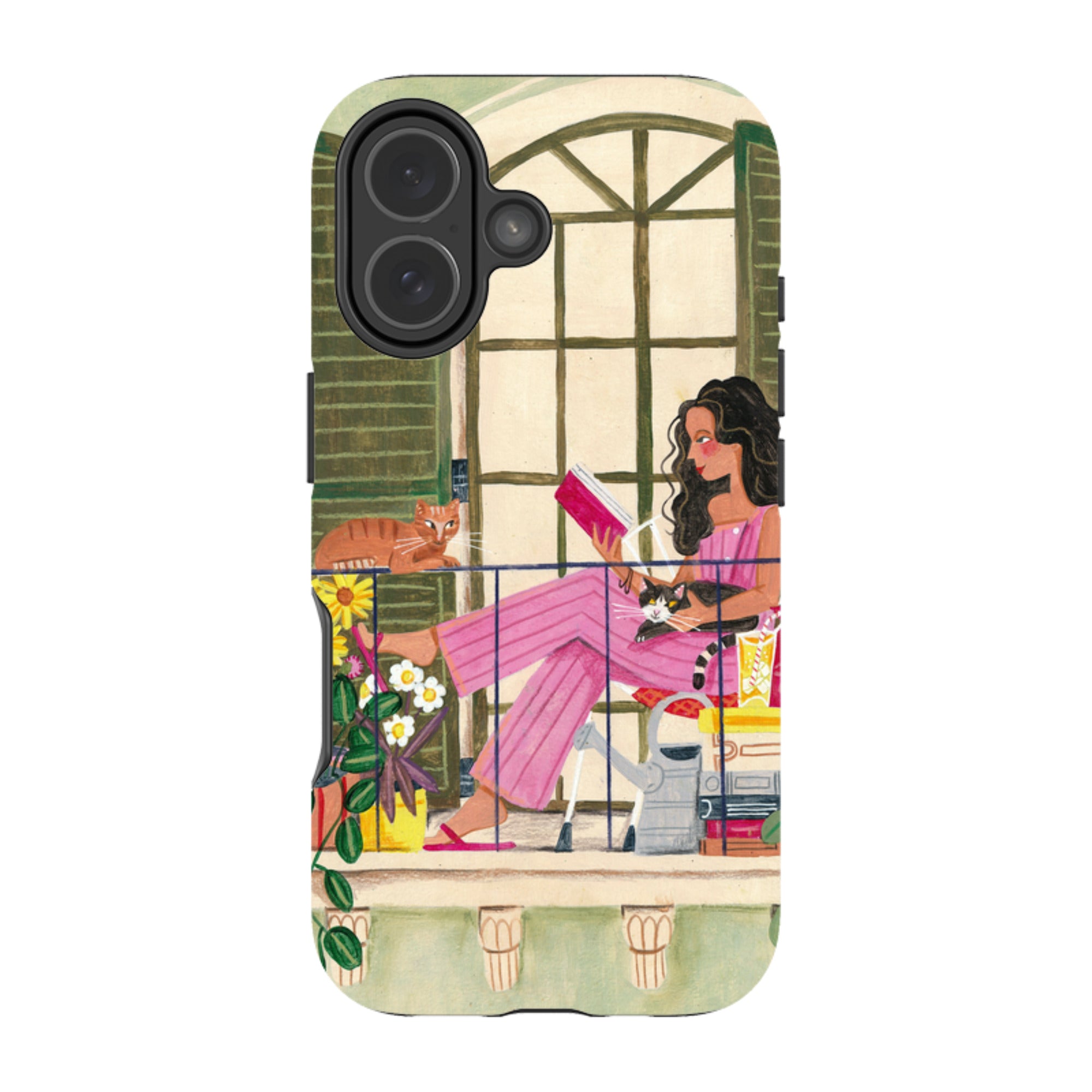 iPhone MagSafe Tough Case -  Balcony By Caroline Bonne Muller