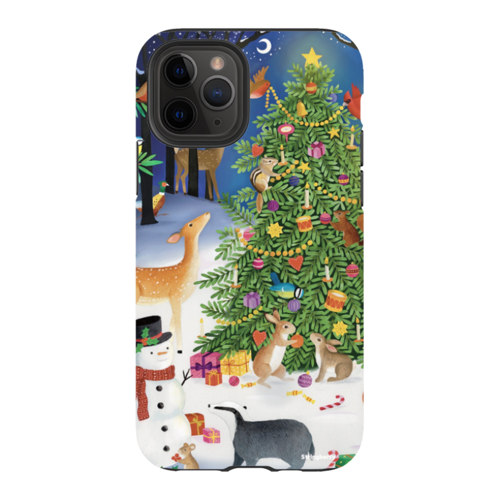 iPhone Tough Case - Xmas Pattern IV By Bex Parkin