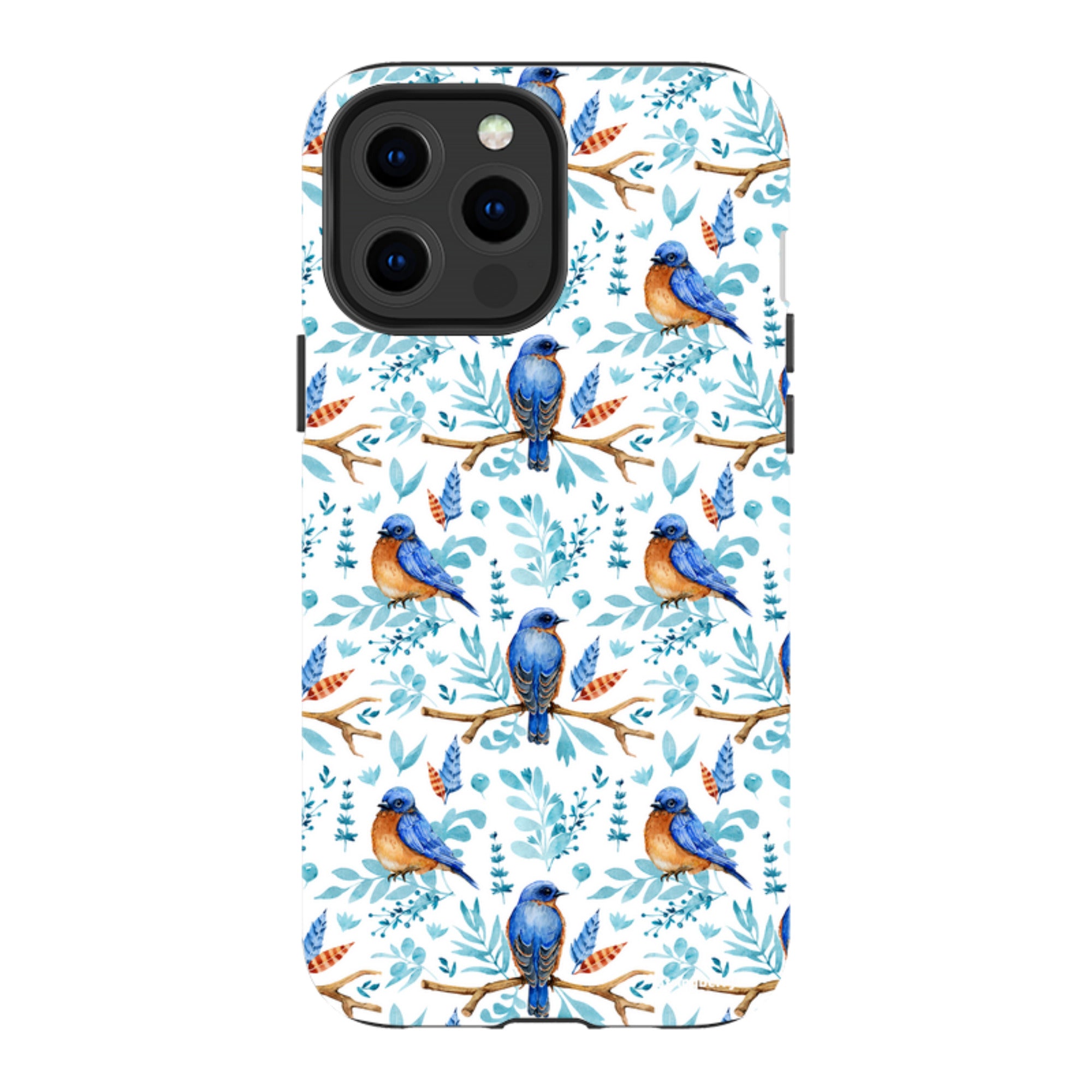 iPhone Tough Case - Bluebirds