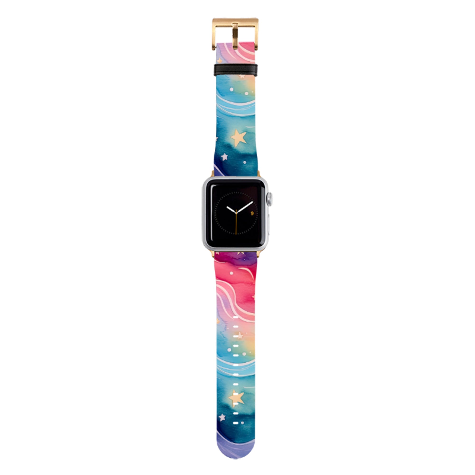 Rainbow Stars IV Apple Watch Strap