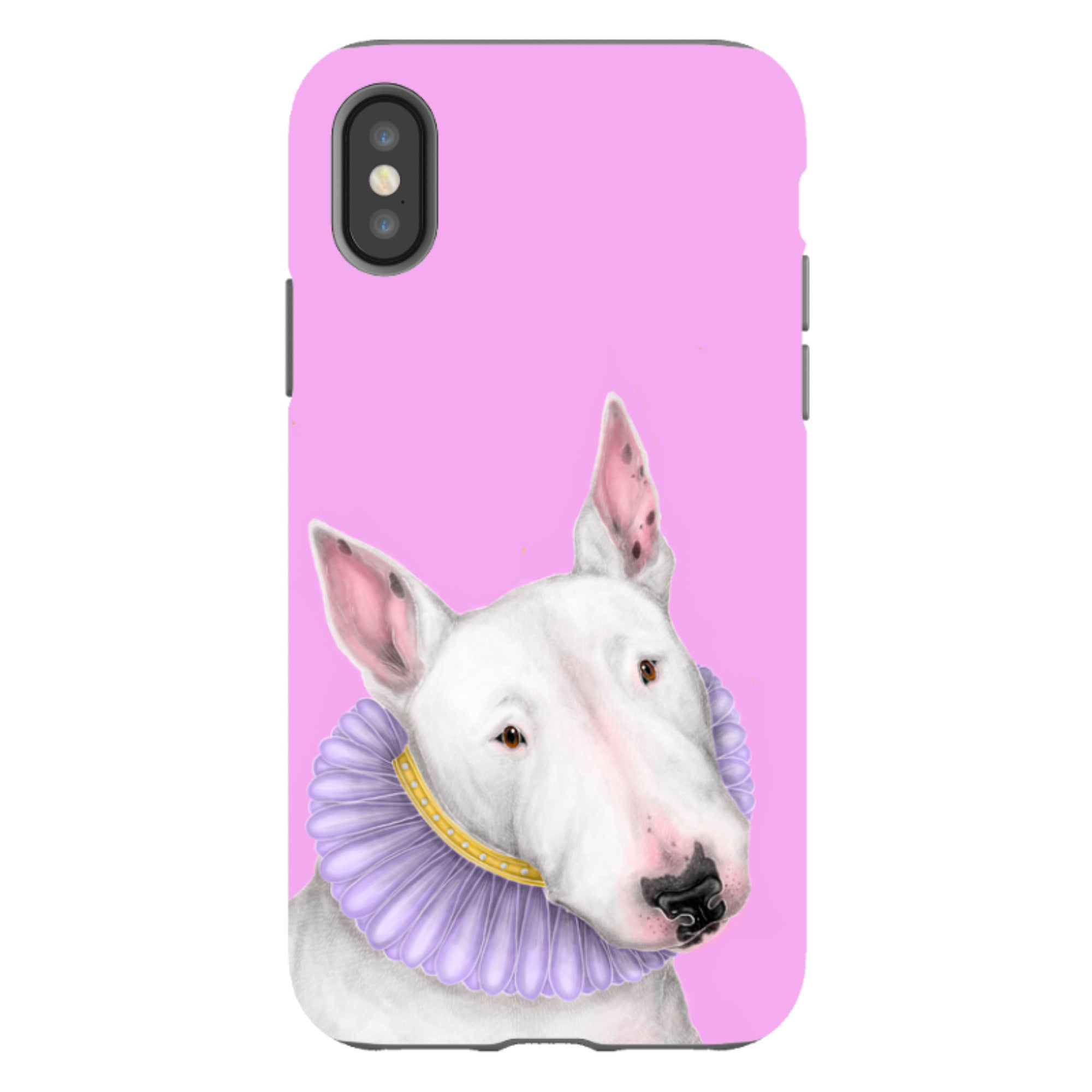 iPhone Tough Case - Bull Terrier By Catherine Rowe