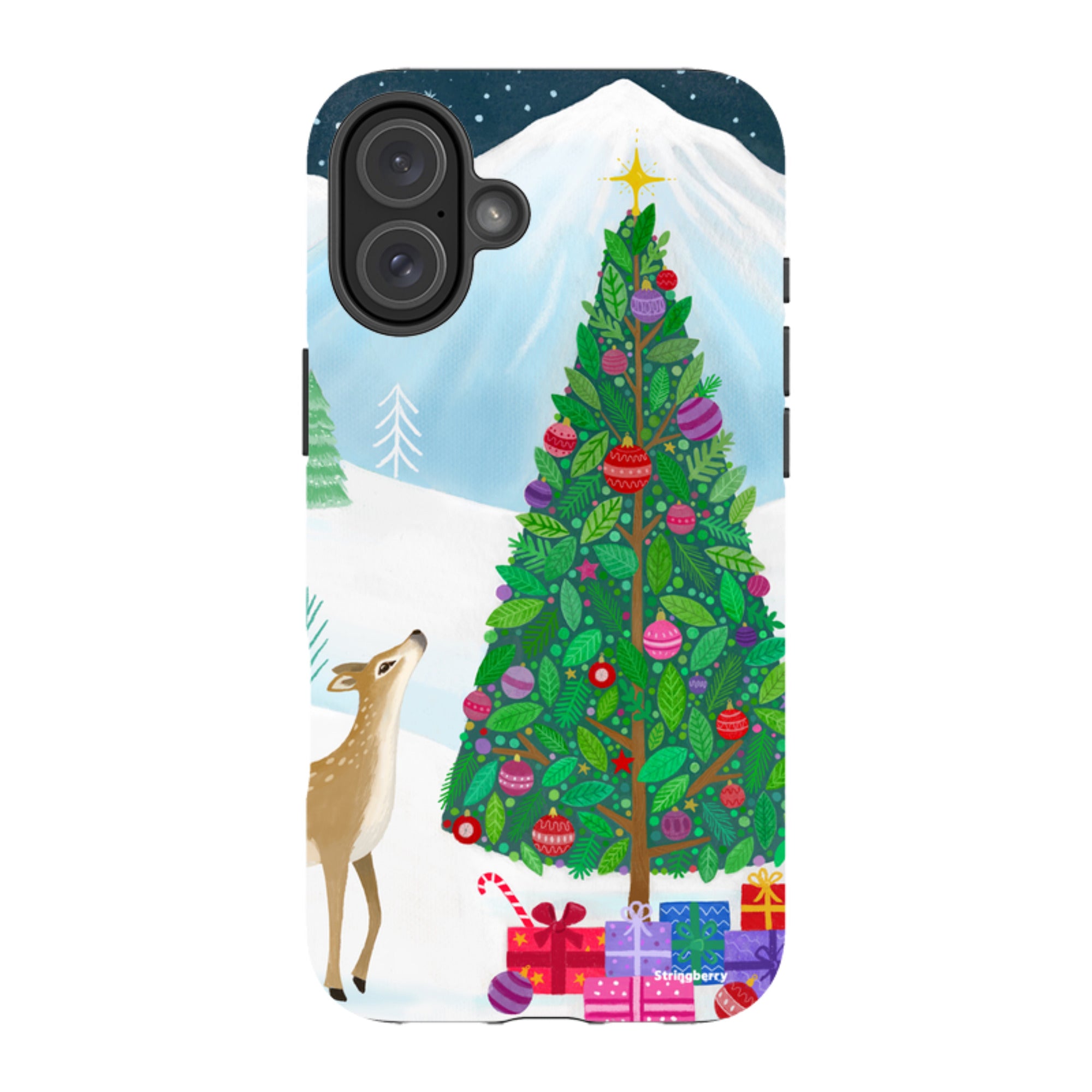 iPhone Tough Case - Jolly Season By Bex Parkin