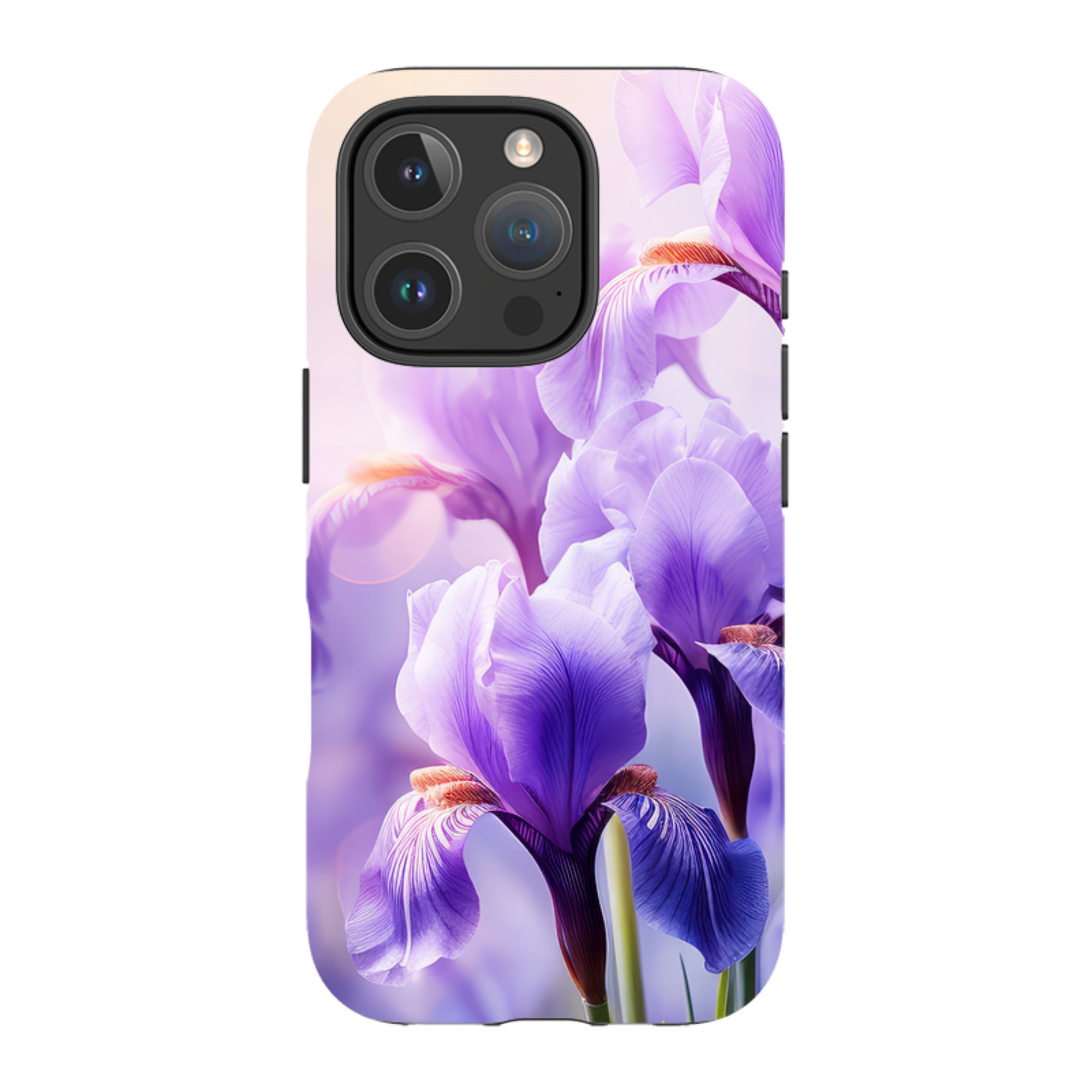 iPhone Tough Case -Mauve Floral