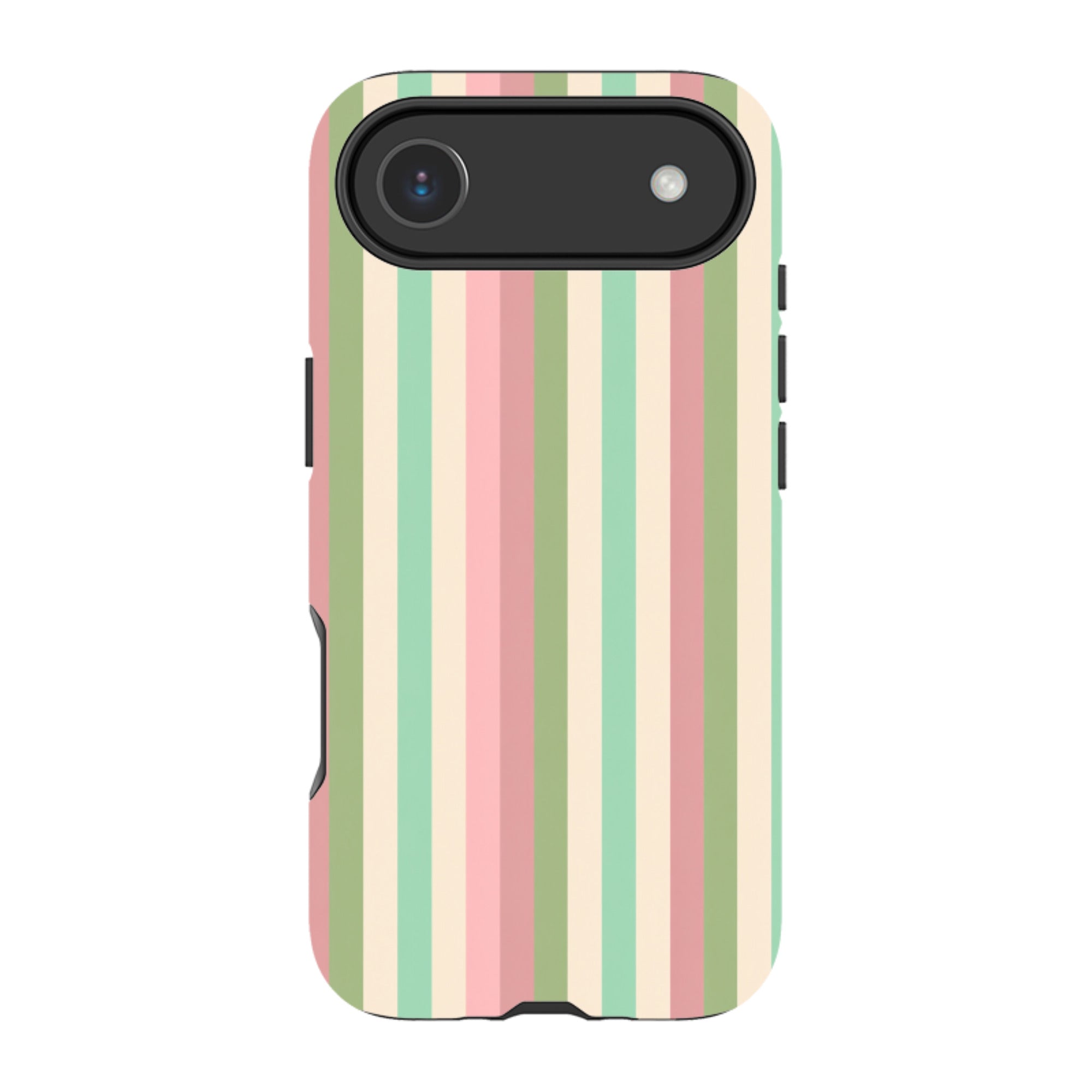 iPhone MagSafe Tough Case - Pastel Stripe