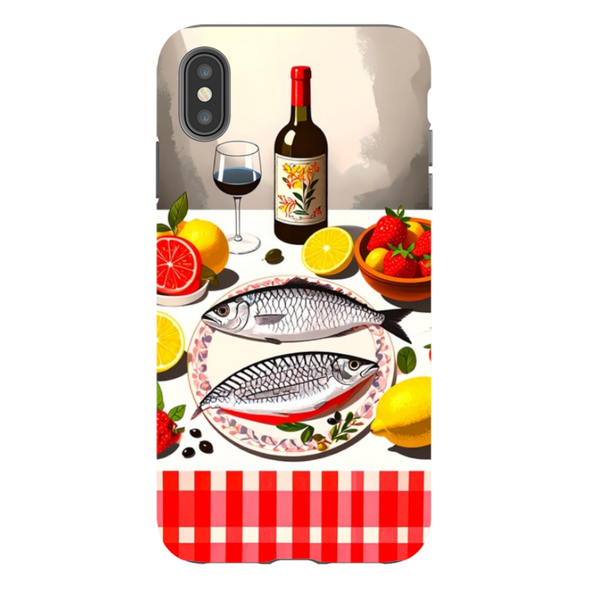 iPhone Tough Case - Plate Of Sardines