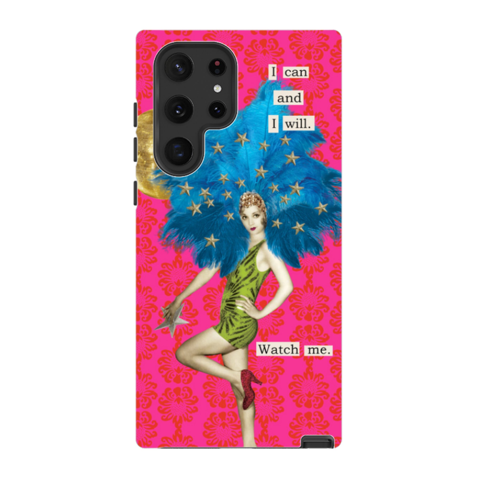 Samsung Tough Case - I Can And I Will By Clare Jordan