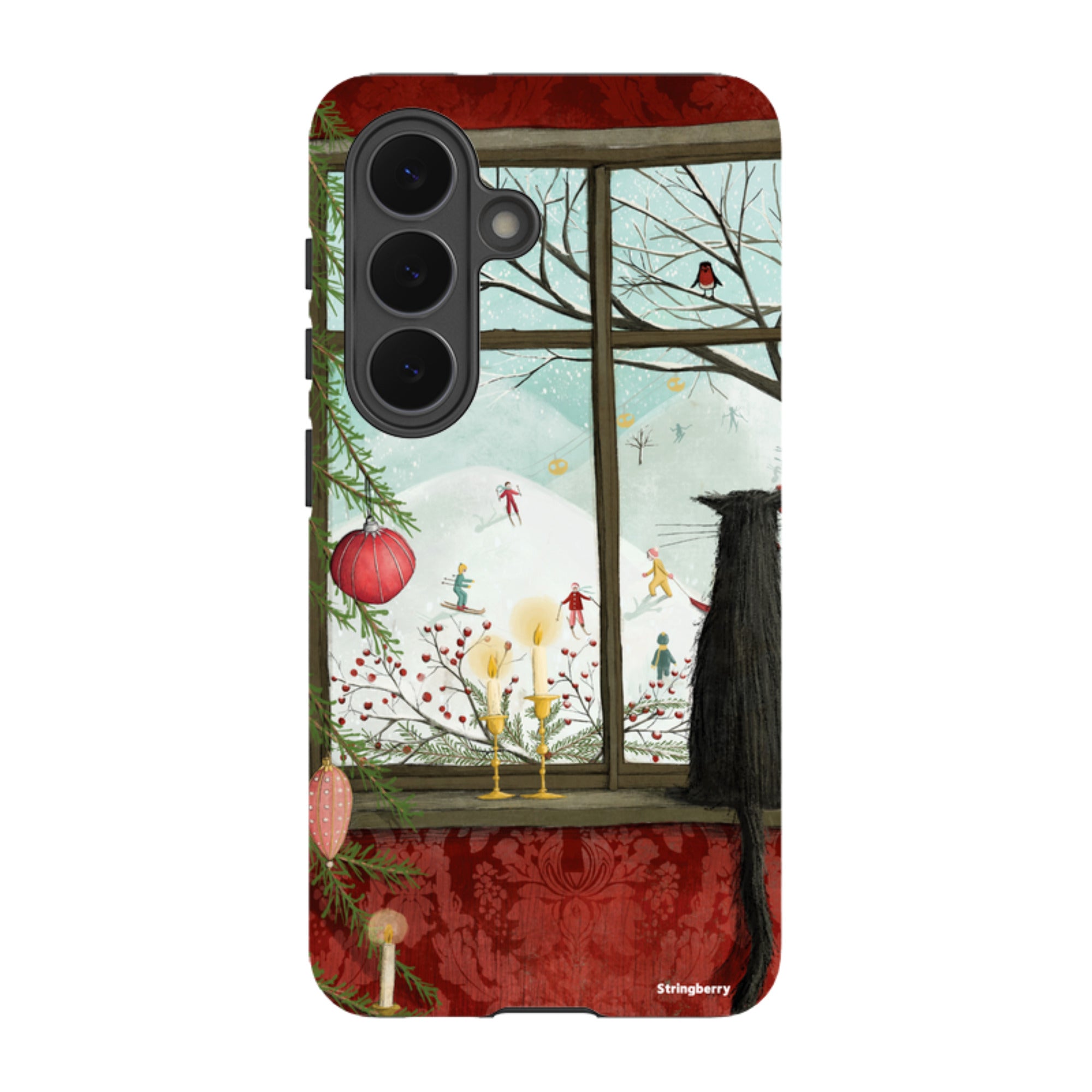 Samsung Tough Case - Christmas Window By Maja Lindberg