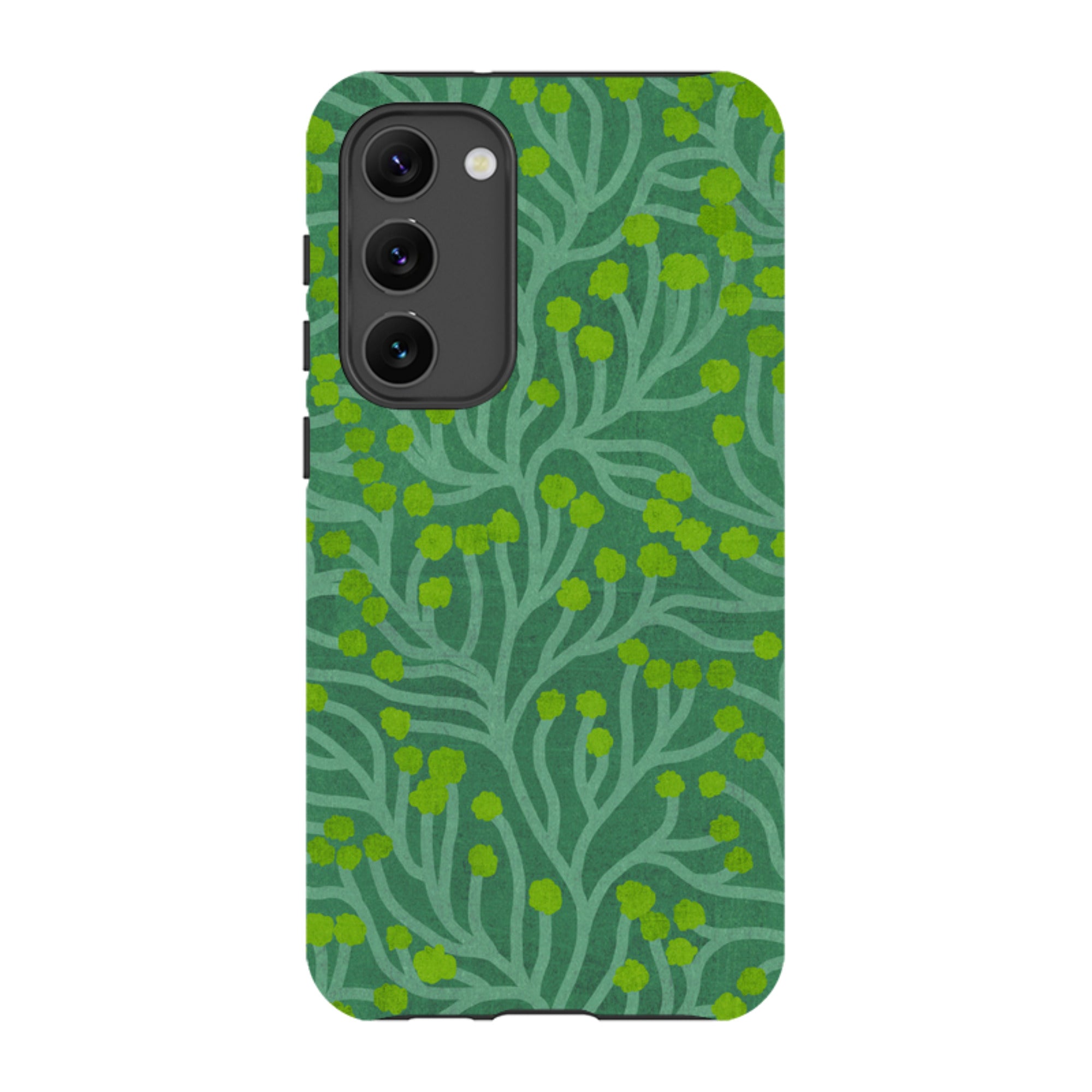 Samsung Tough Case - Vine Green And Teal By Katherine Quinn