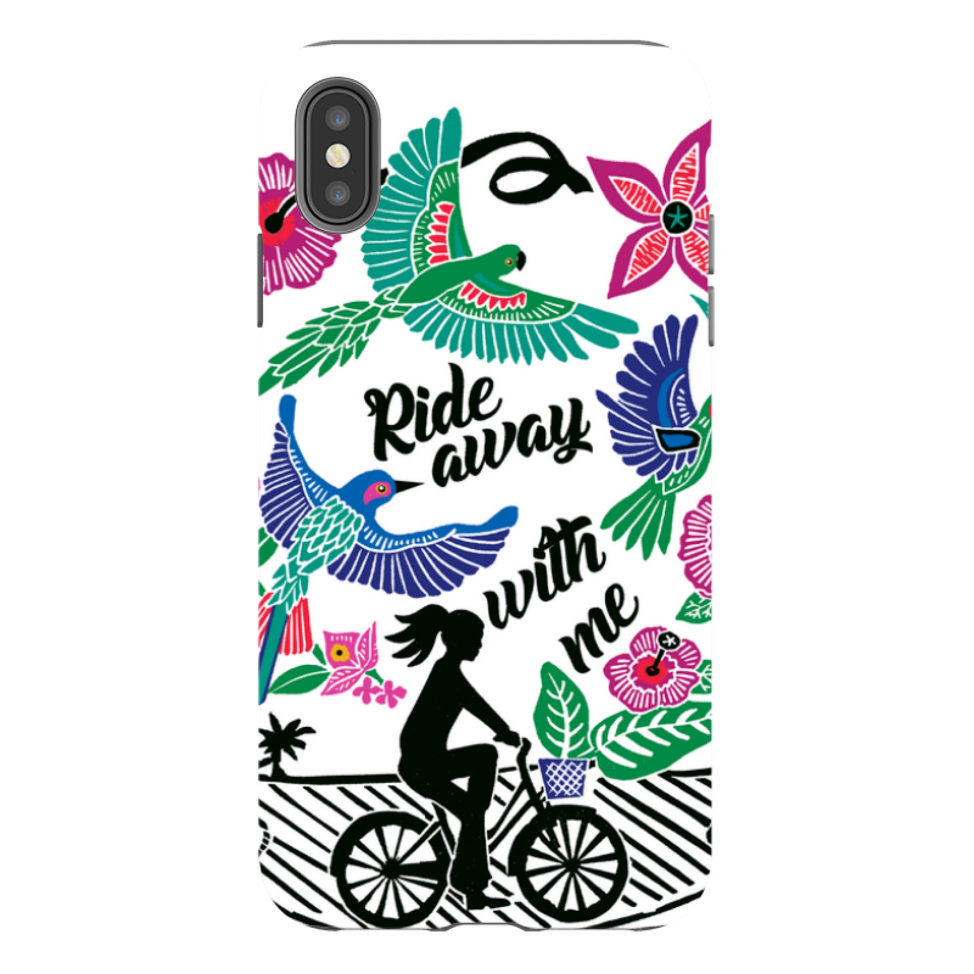 iPhone Tough Case - Ride With Me By Kate Heiss