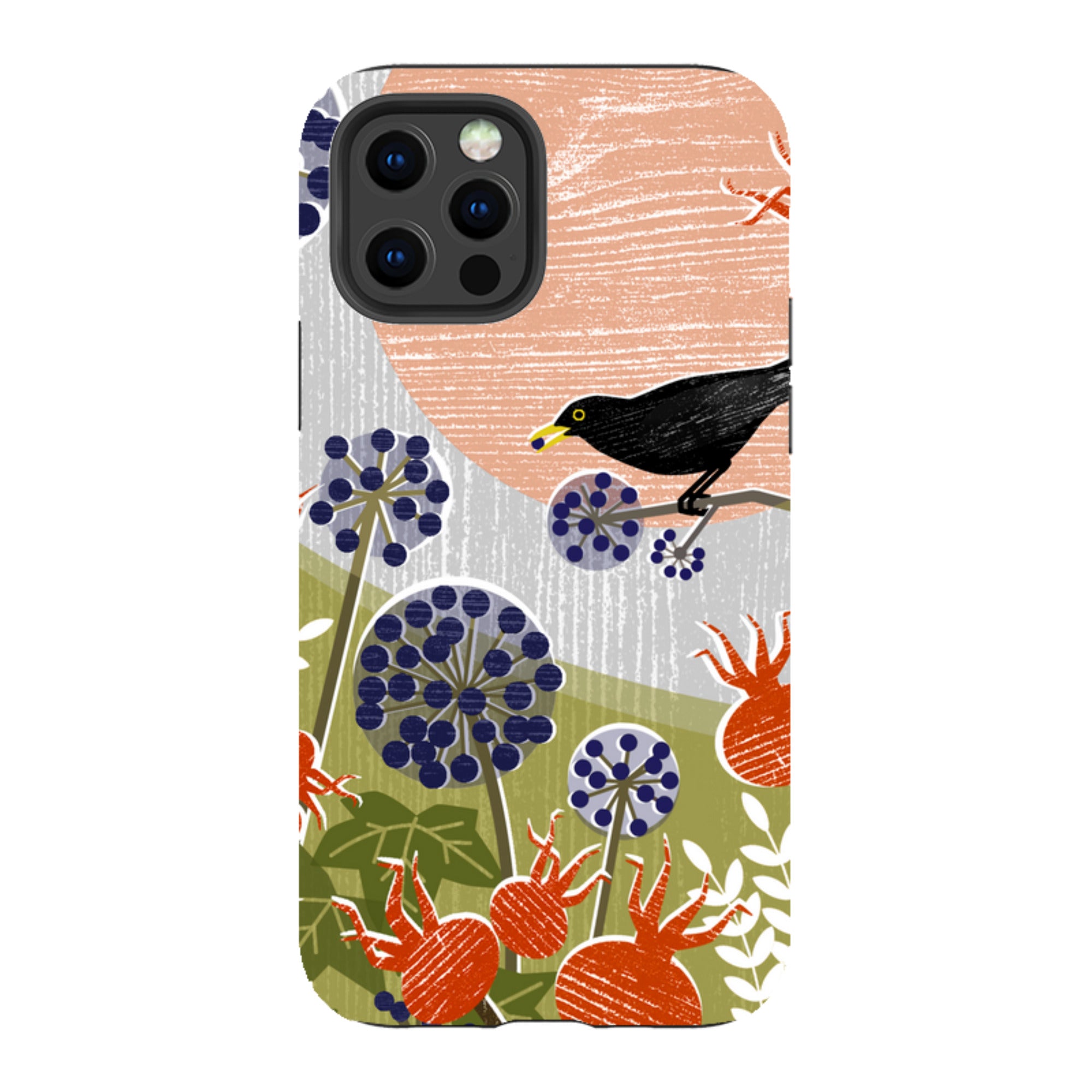 iPhone Tough Case - Blackbird And Ivy By Liane Payne