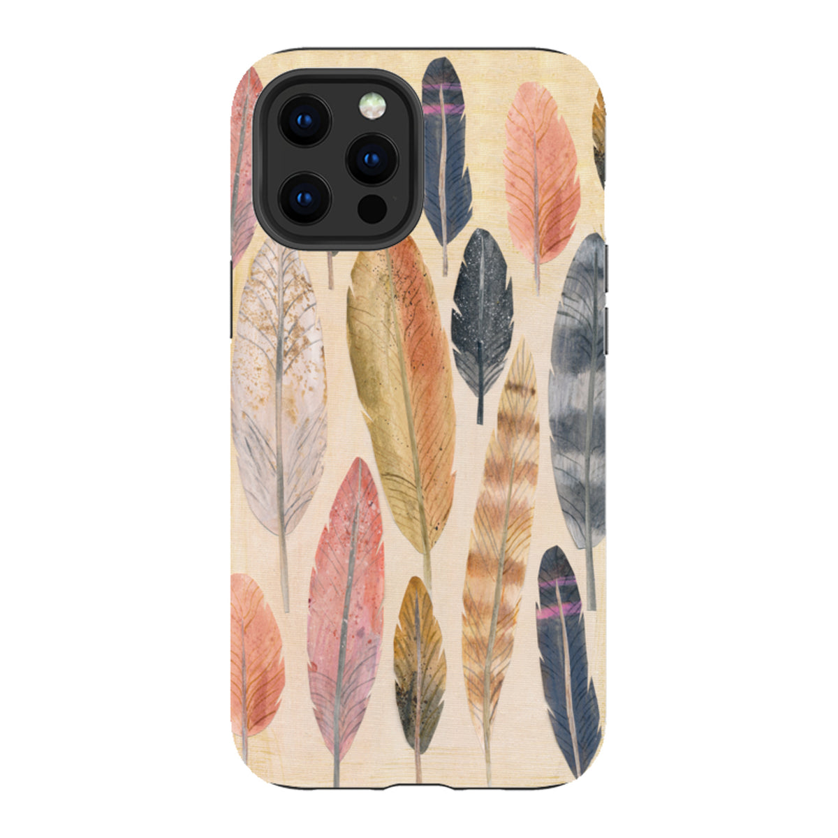 iPhone Tough Case - Feathers By Tracey English