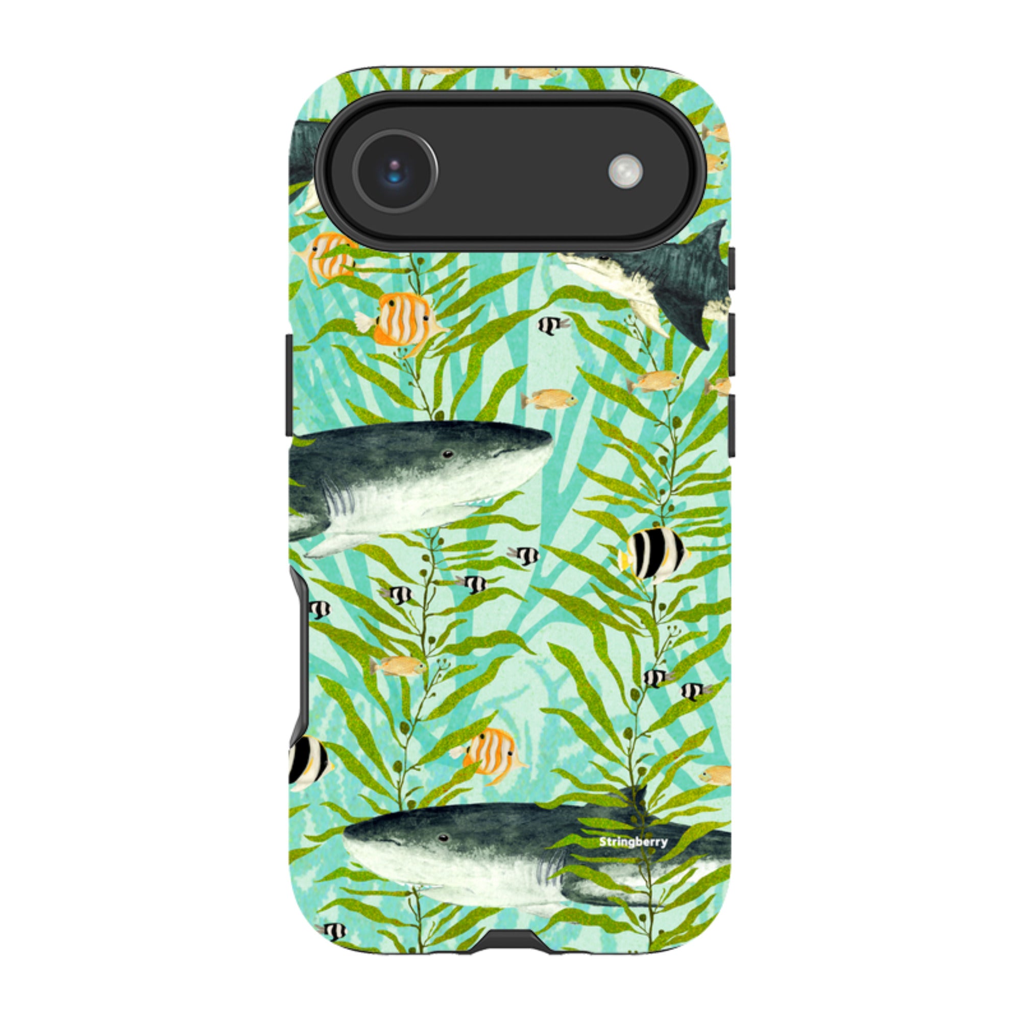 iPhone MagSafe Tough Case - Shark Reef By Katherine Quinn