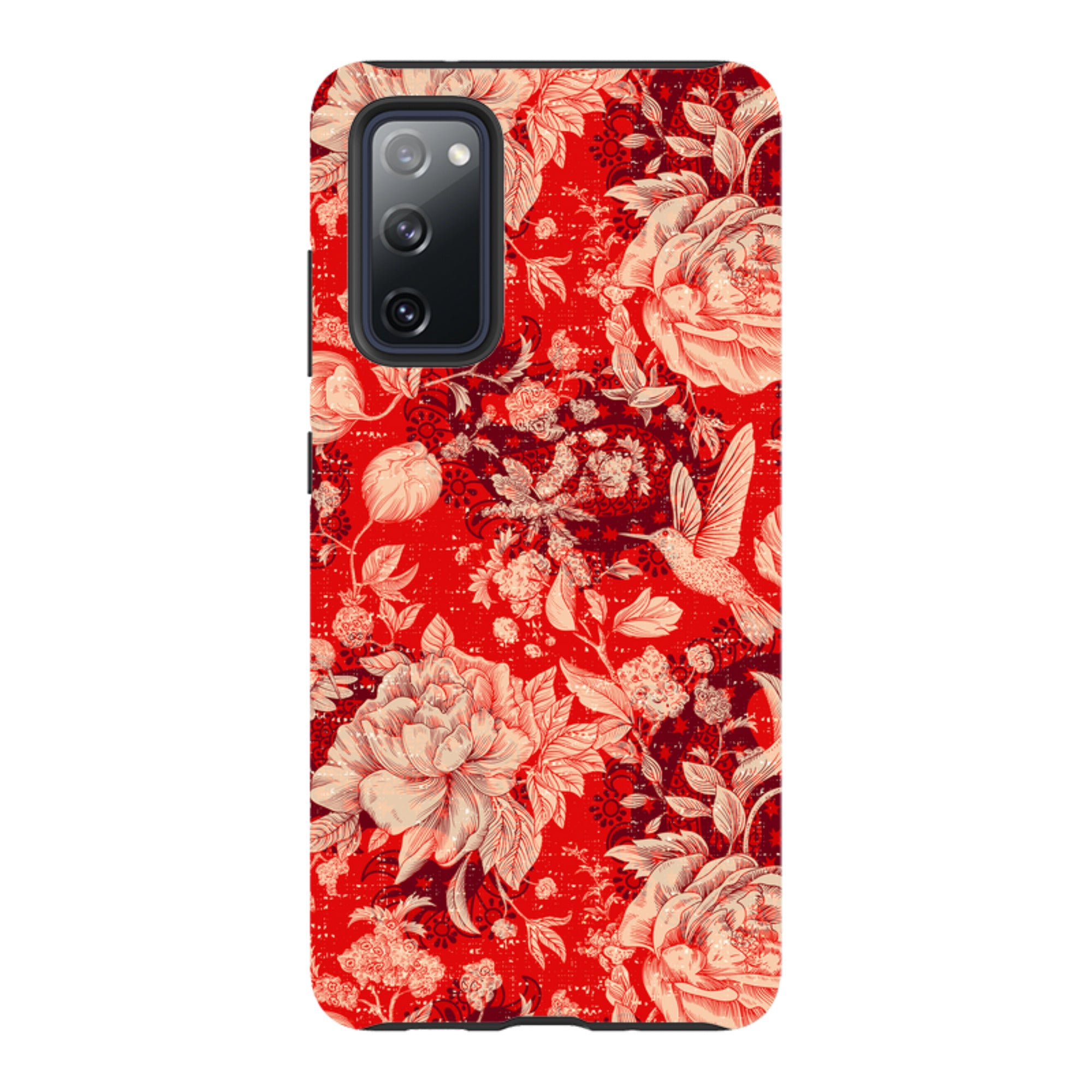 Samsung Tough Case - Red Peonies