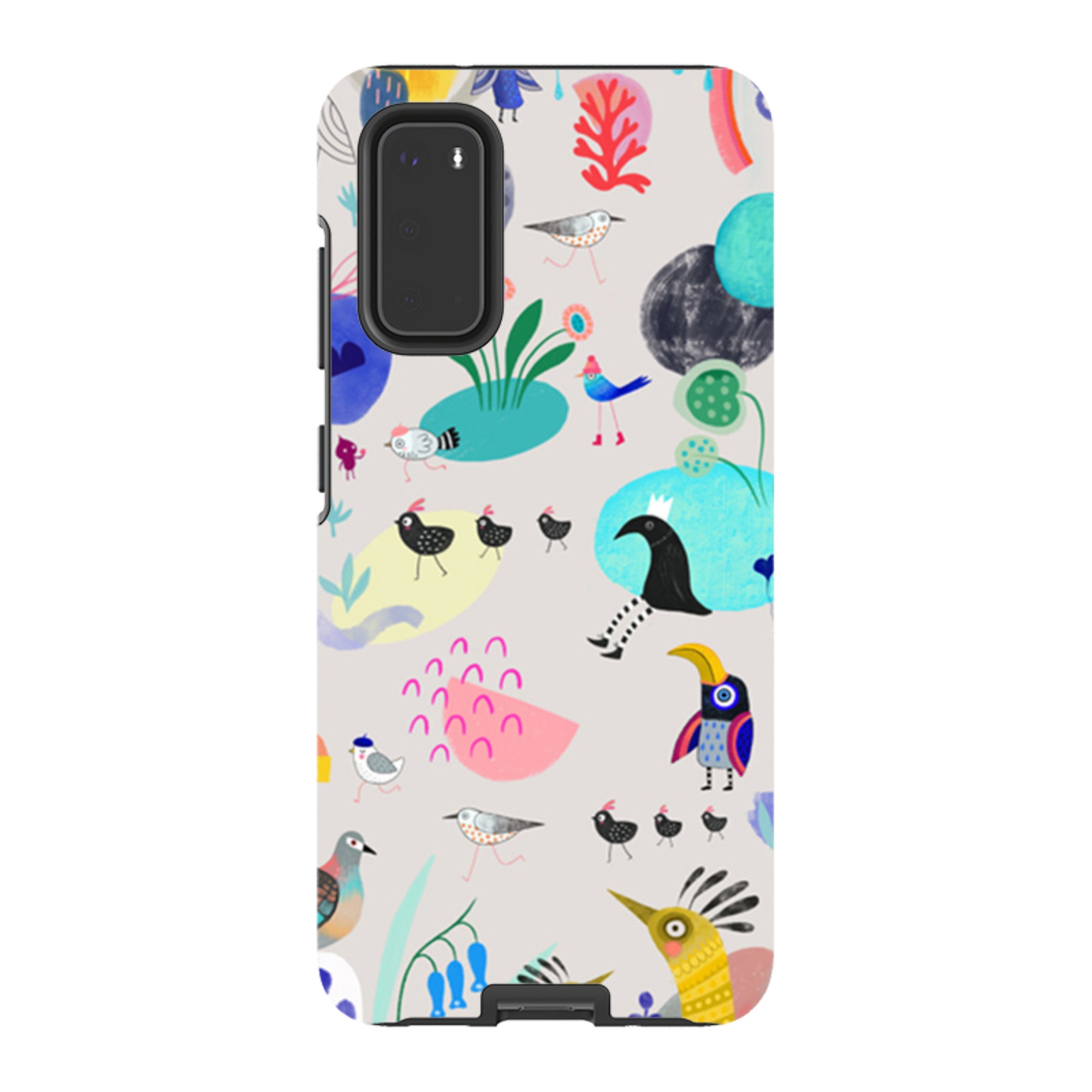 Samsung Tough Case - Crazybird By Mia Underwood