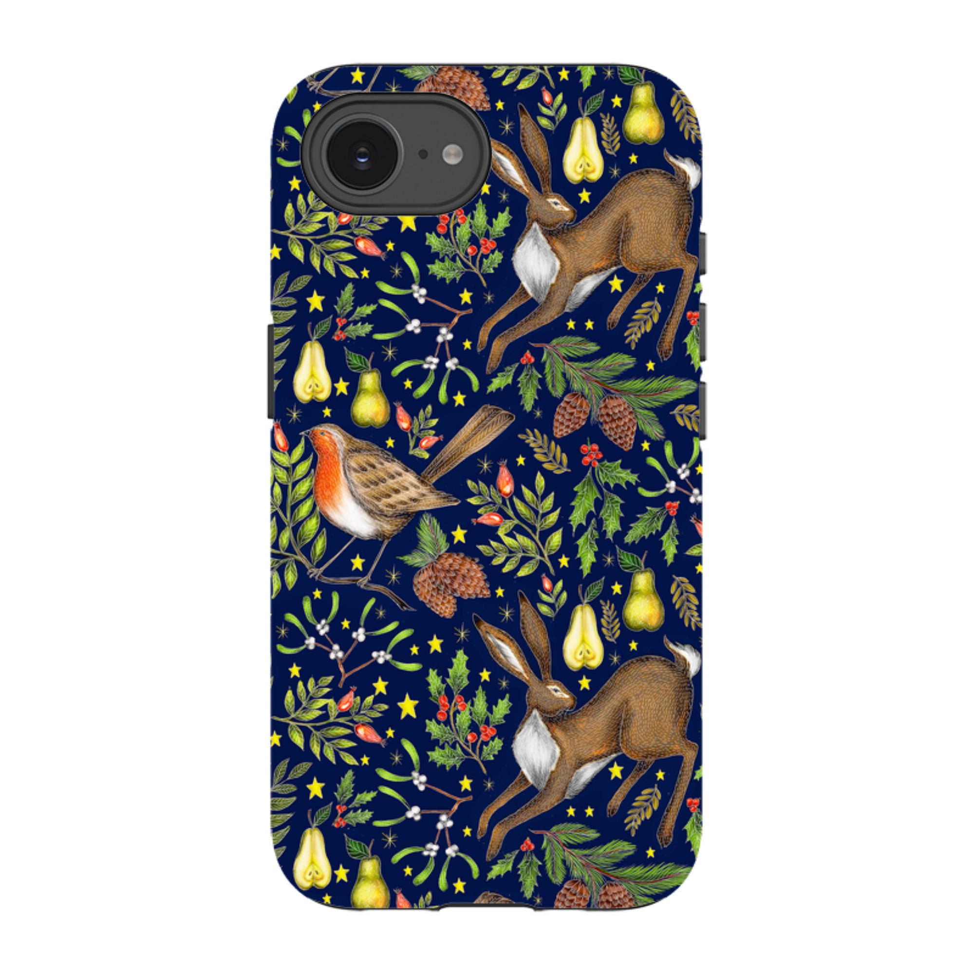 iPhone Tough Case - Christmas Garden By Catherine Rowe