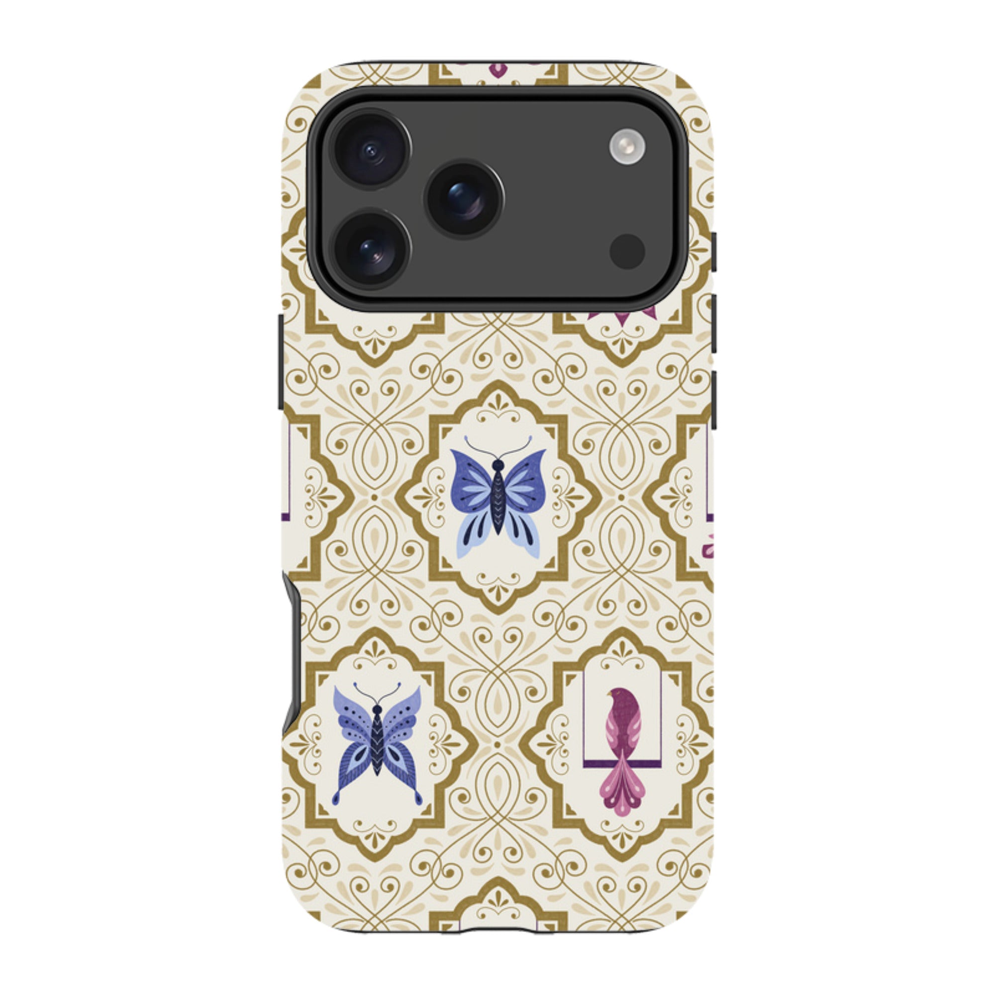 iPhone Tough Case - Wingframes Ivory By Jenny Zemanek