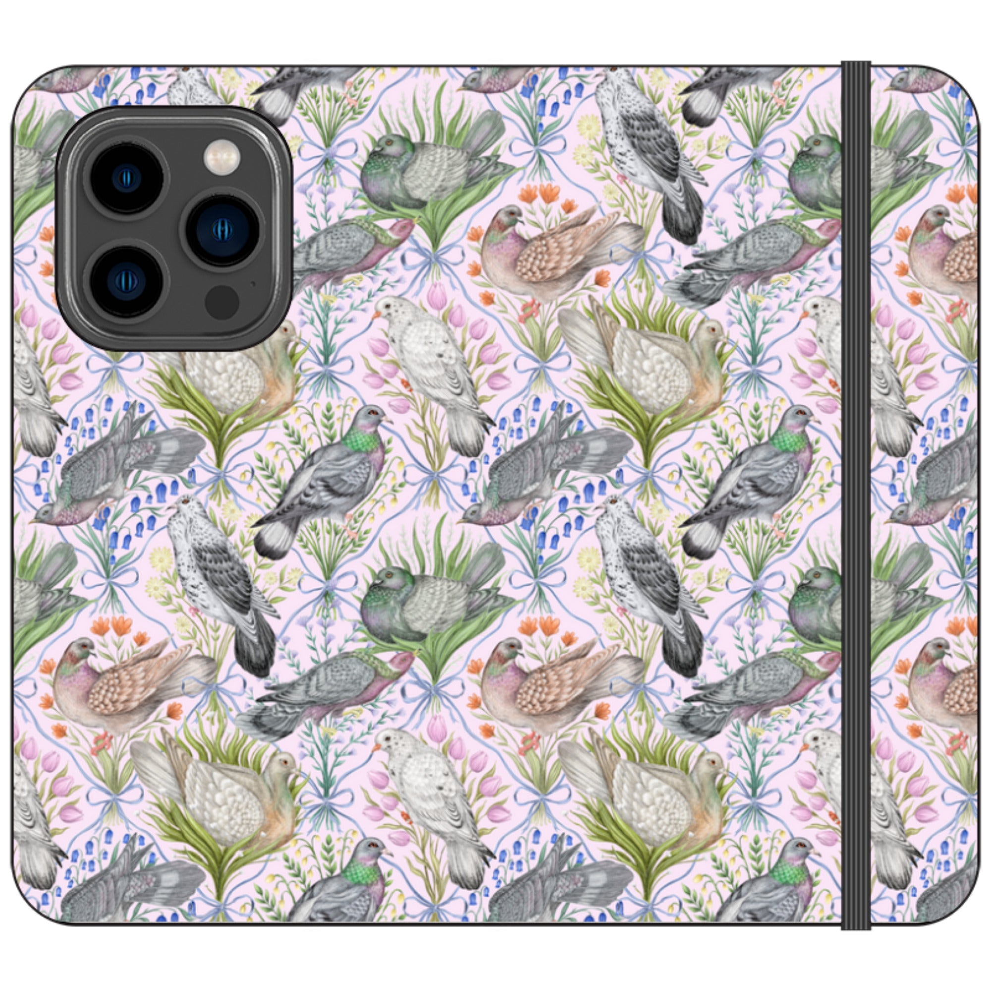 Pigeon Pals Wallet Case By Catherine Rowe