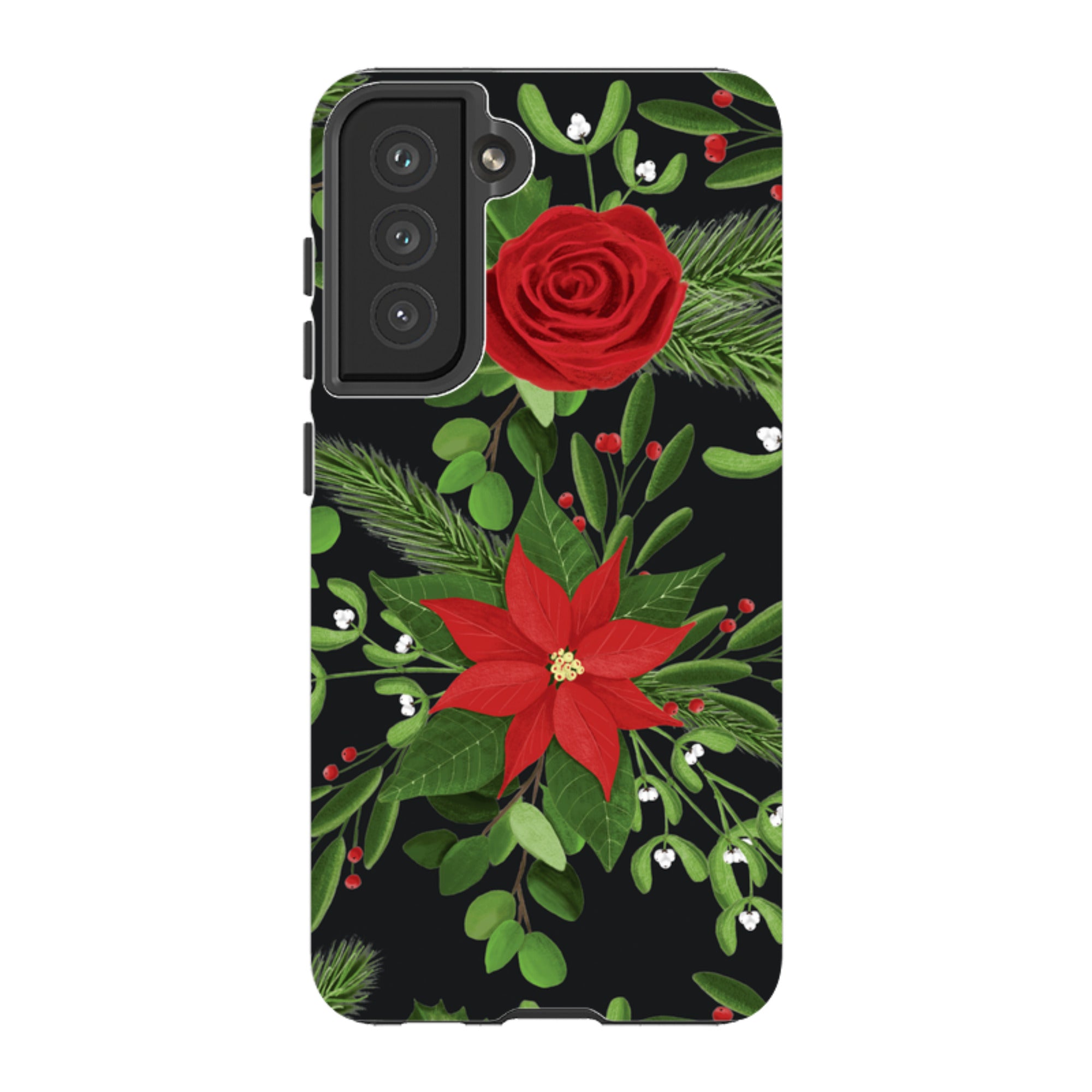 Samsung Tough Case - Black White Plaid By Abby Jacobs