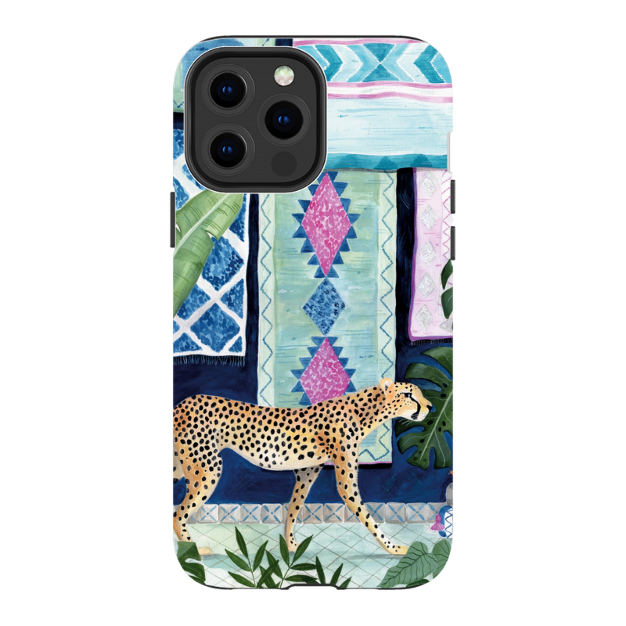 iPhone Tough Case - Morocco Cheetah By Bex Parkin