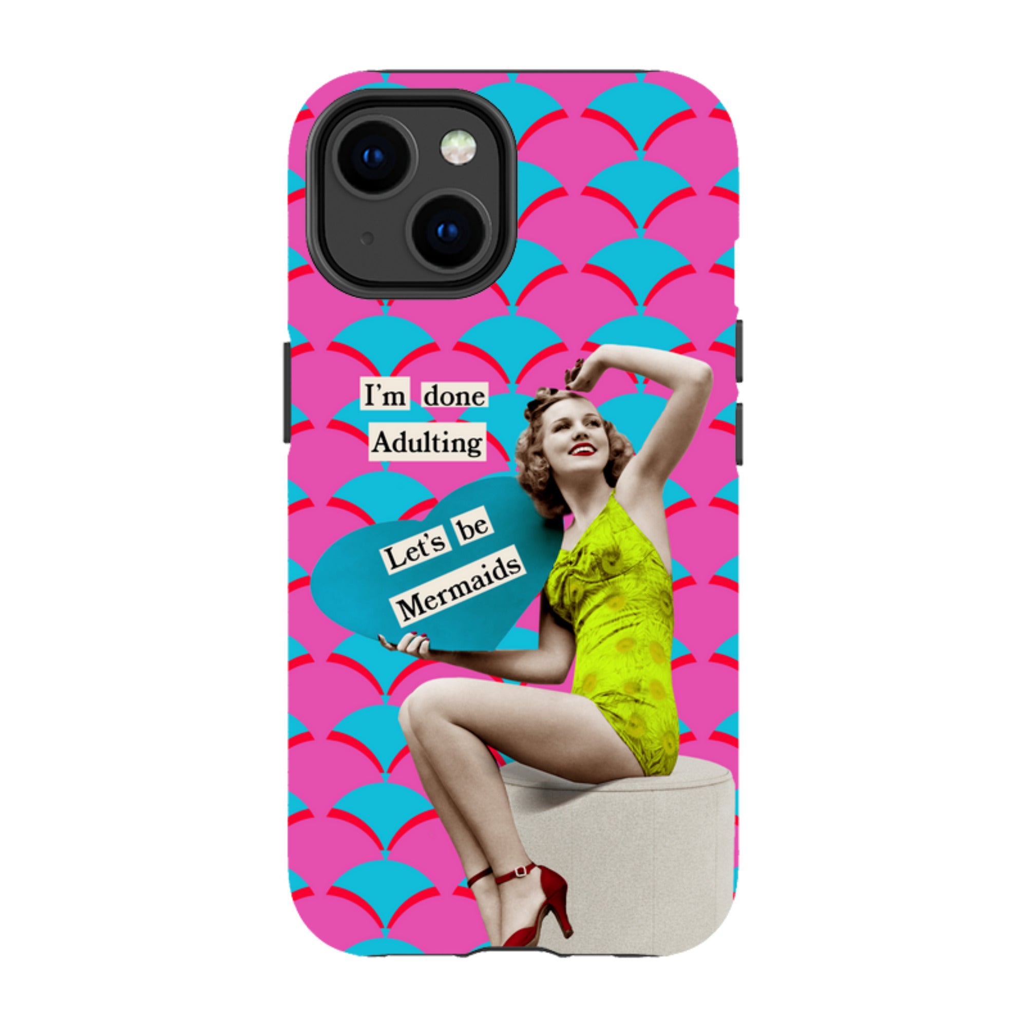 iPhone Tough Case - Mermaid By Clare Jordan