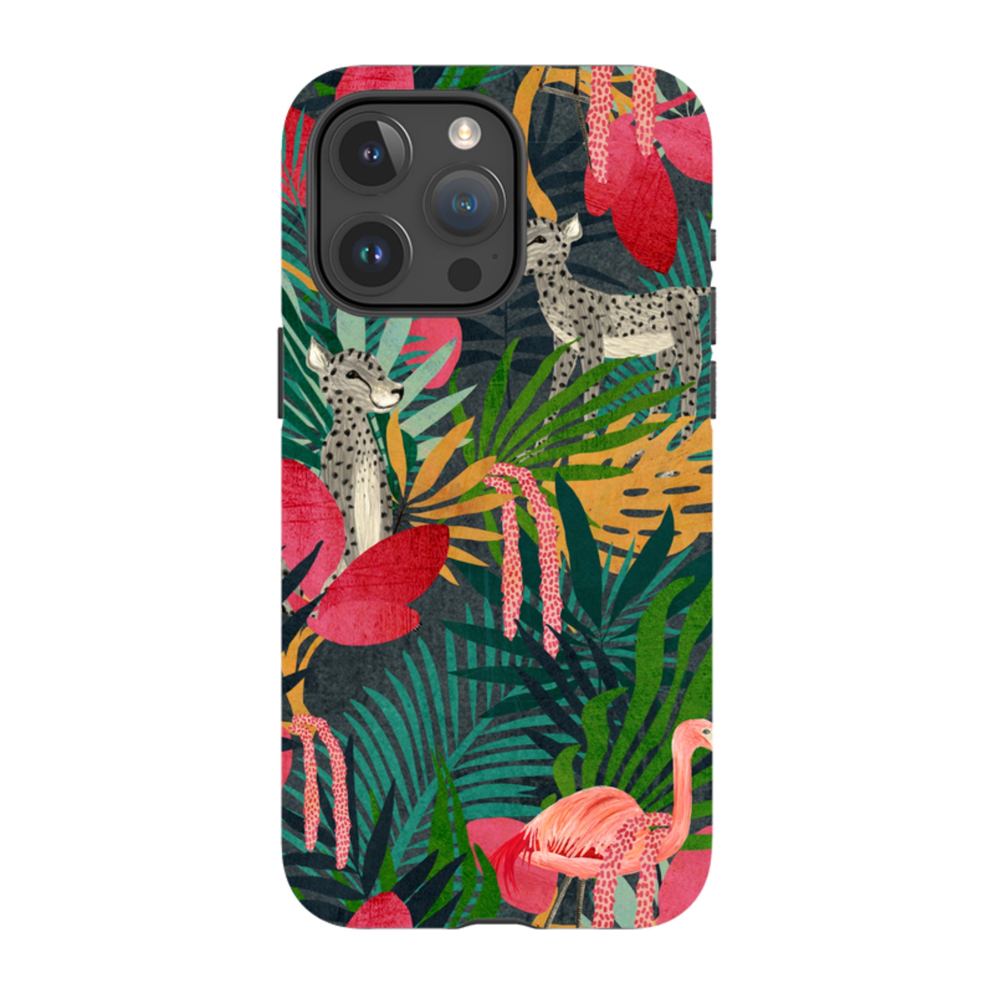 iPhone Tough Case - Lush Jungle By Katherine Quinn