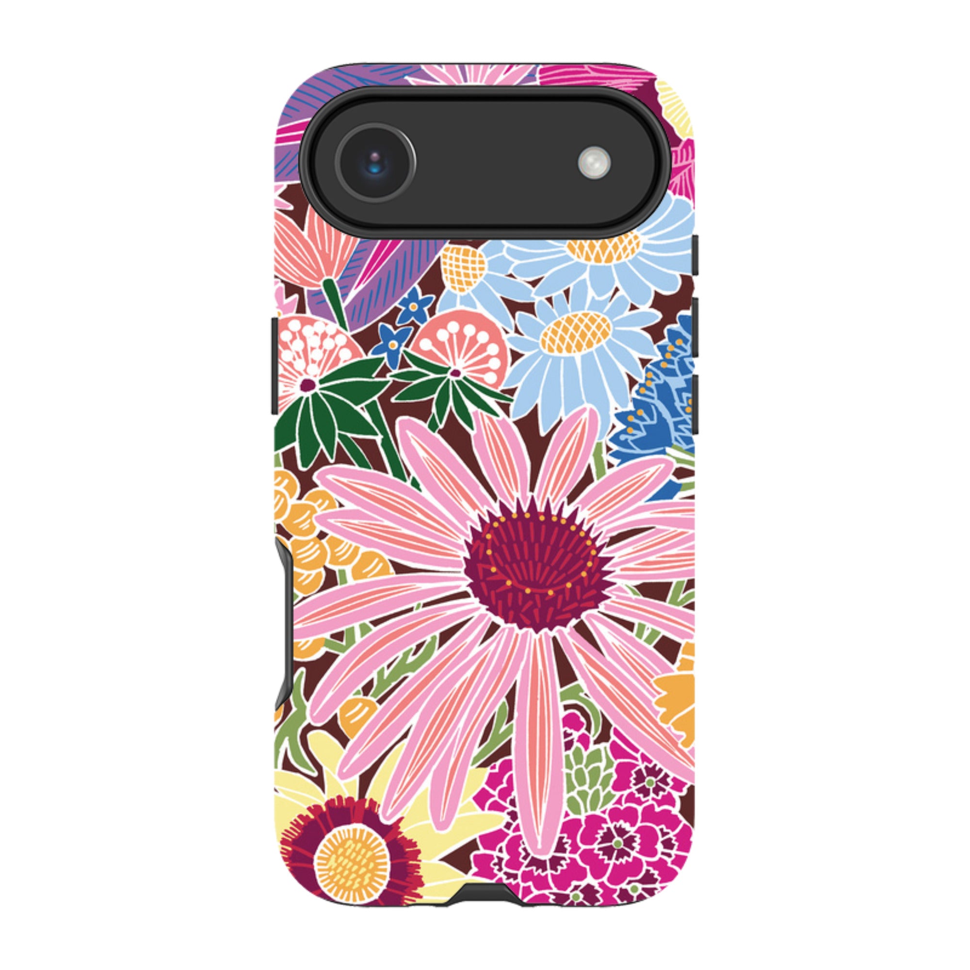 iPhone Tough Case - Jigsaw Floral 1 By Kate Heiss