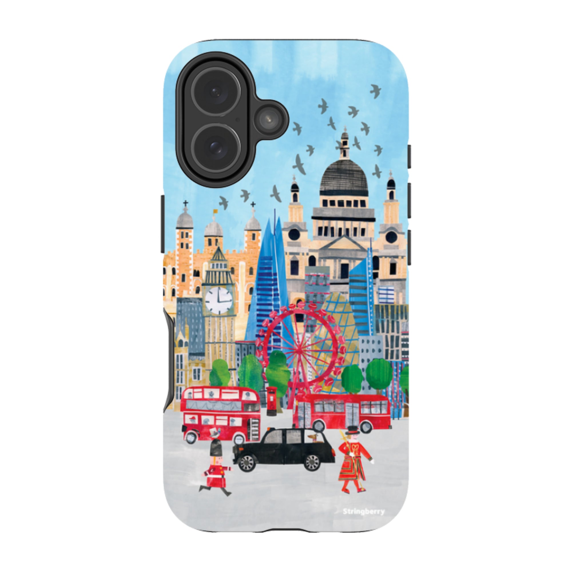 iPhone Tough Case - Spring In London By Tracey English
