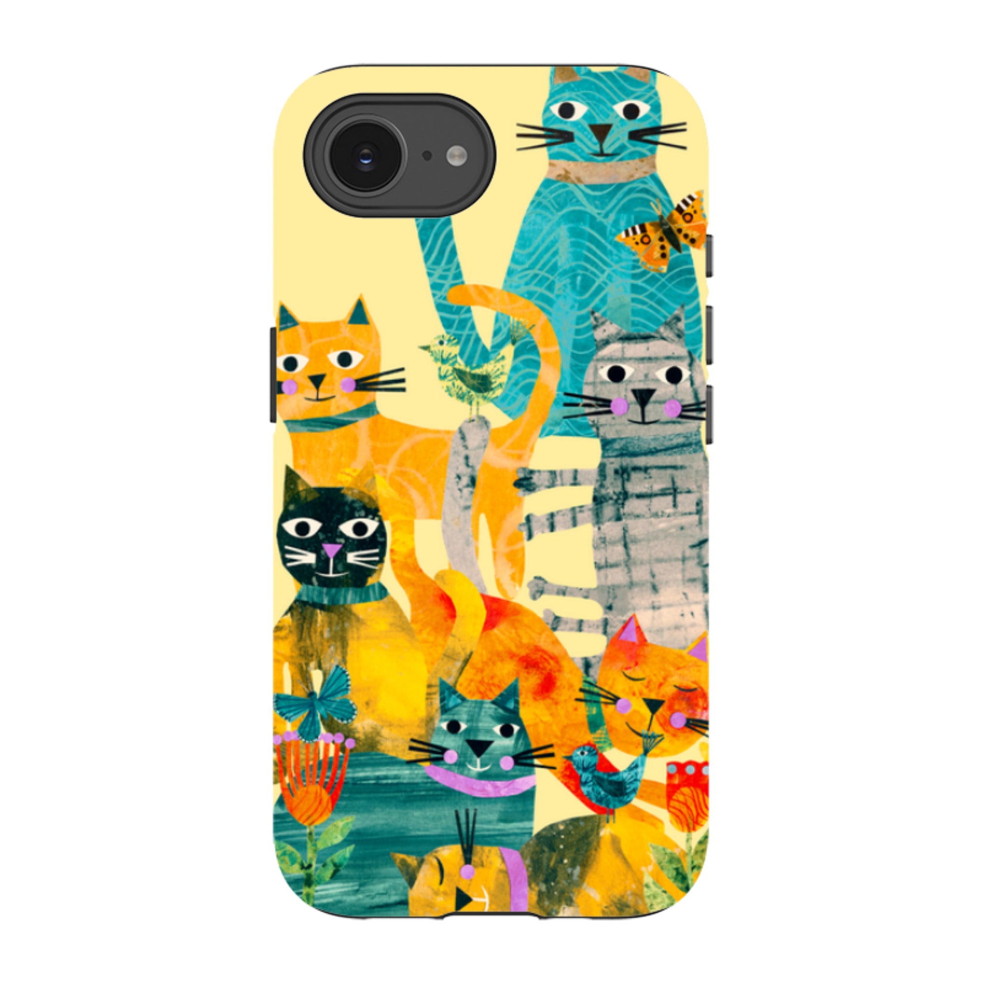 iPhone Case - Cat Party III By Tracey English