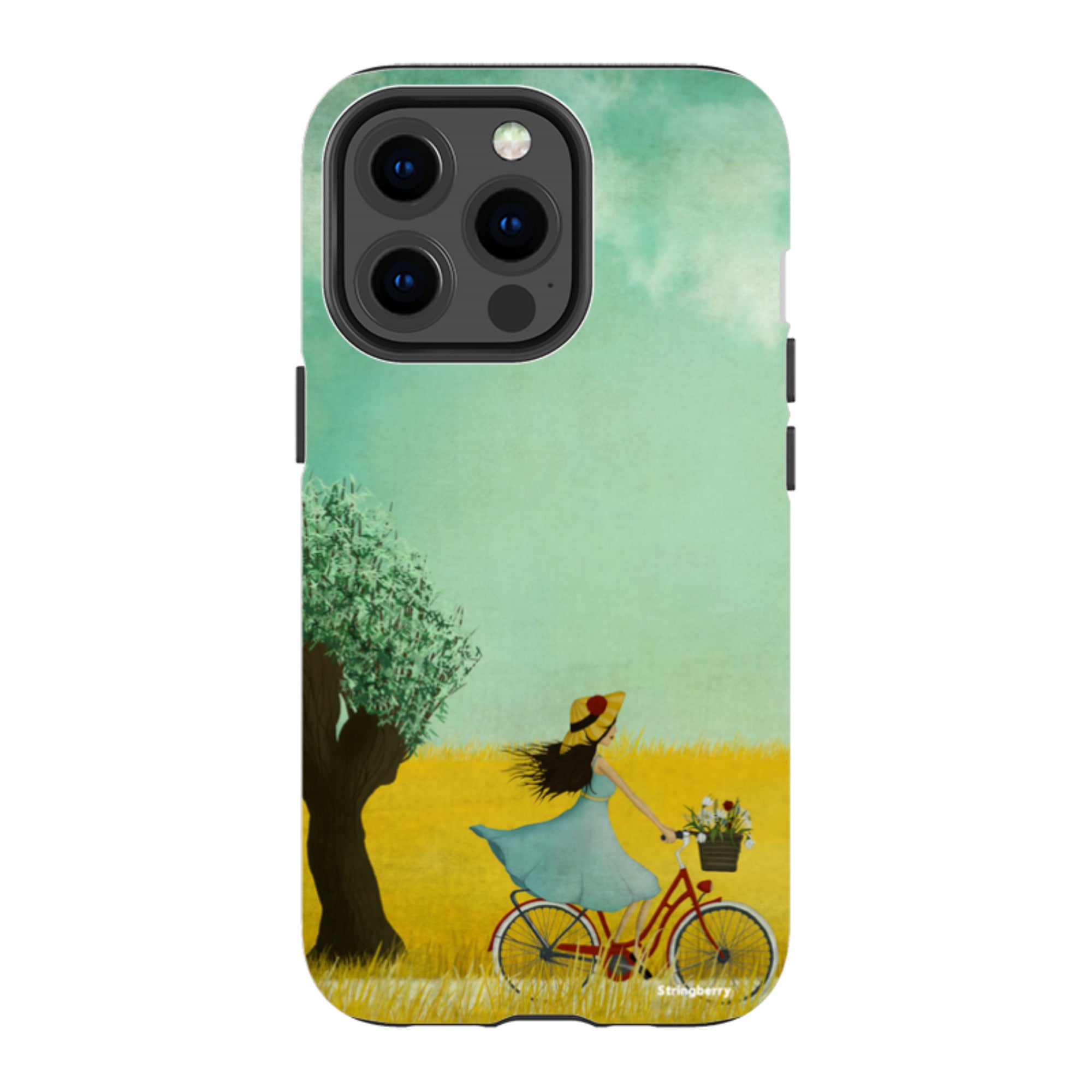 iPhone MagSafe Tough Case - Bike Ride By Maja Lindberg
