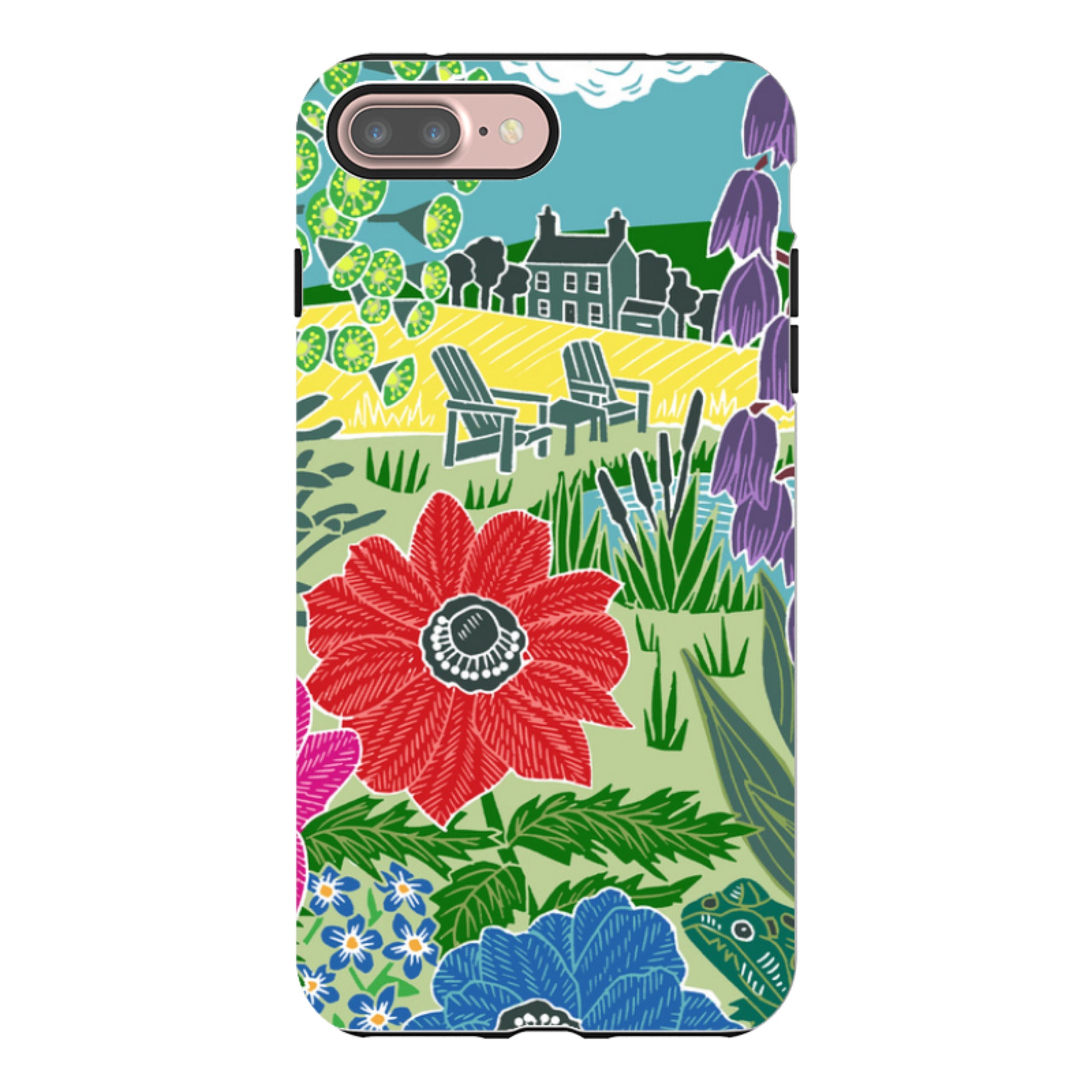 iPhone Tough Case - Camassias By kate Heiss