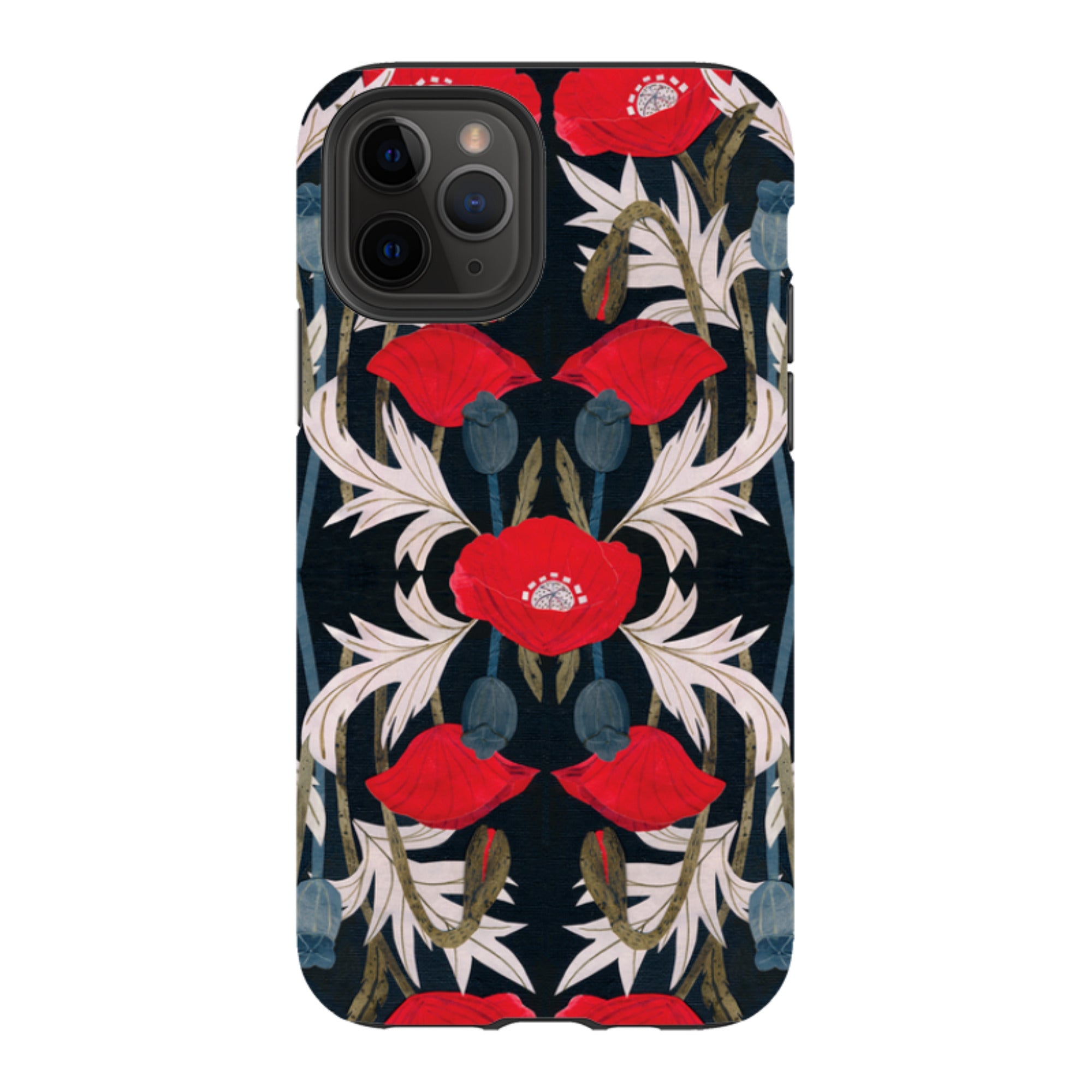 iPhone Tough Case - Poppy By Tracey English