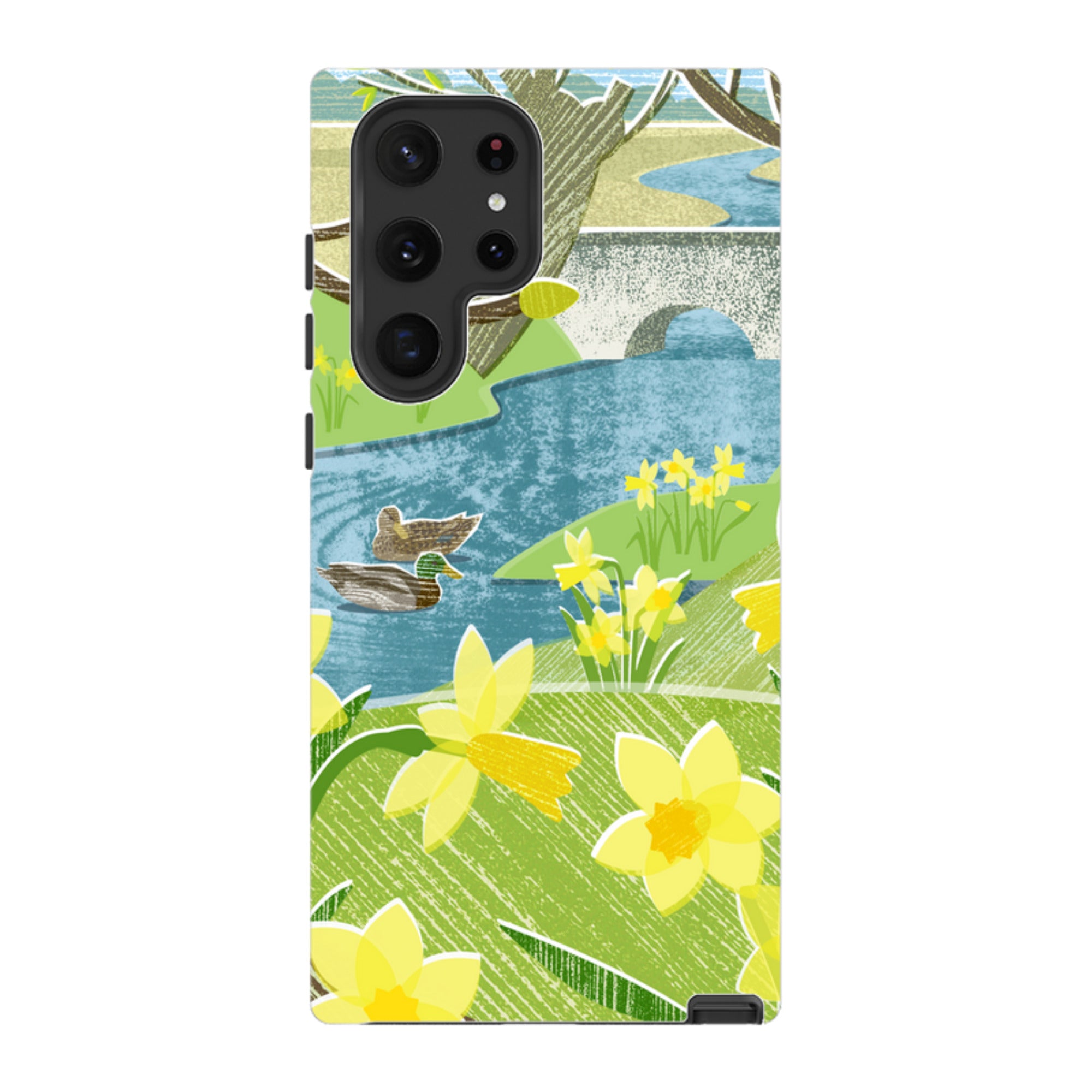 Samsung Tough Case - Daffs And Ducks By Liane Payne