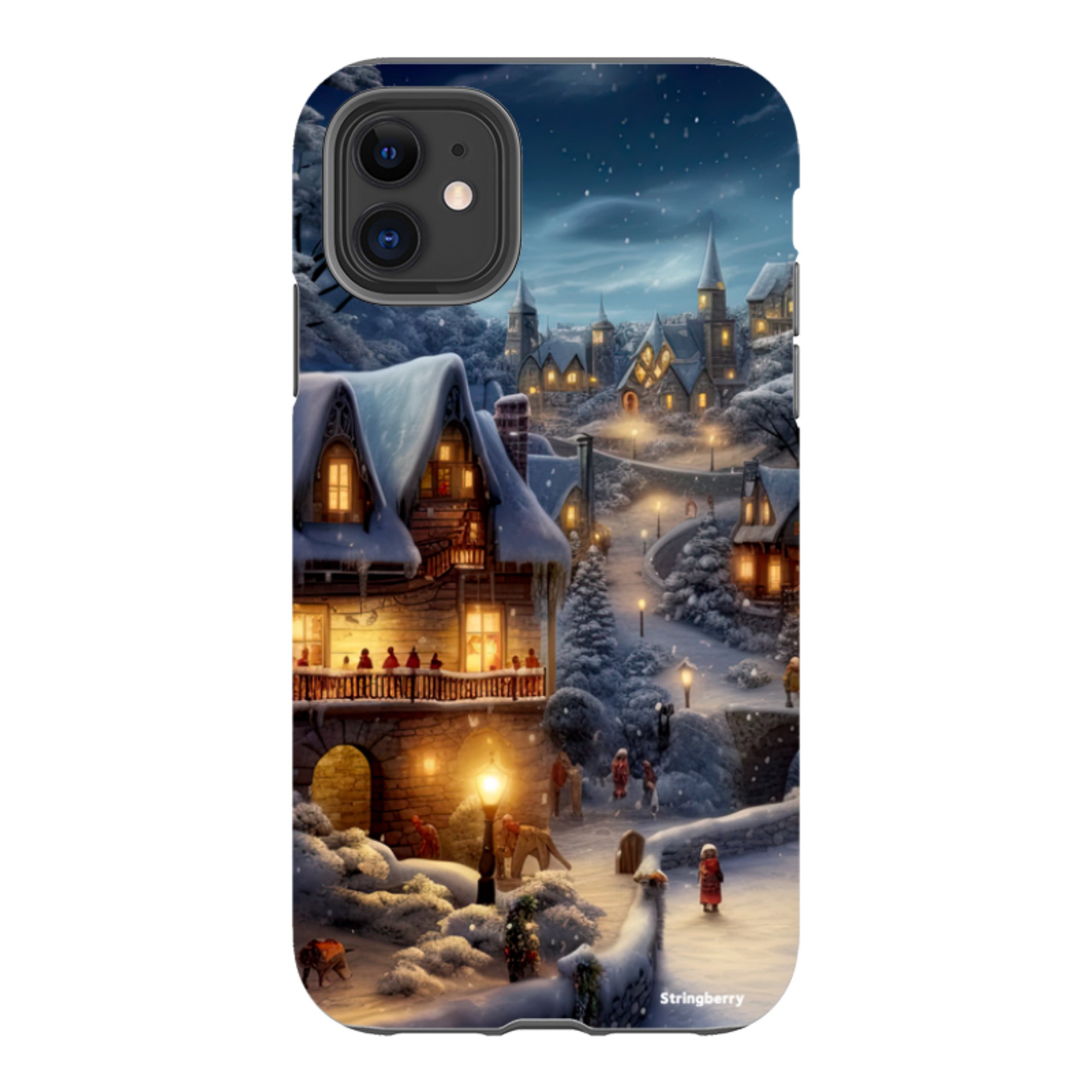iPhone Tough Case - Scandinavian Winter Night