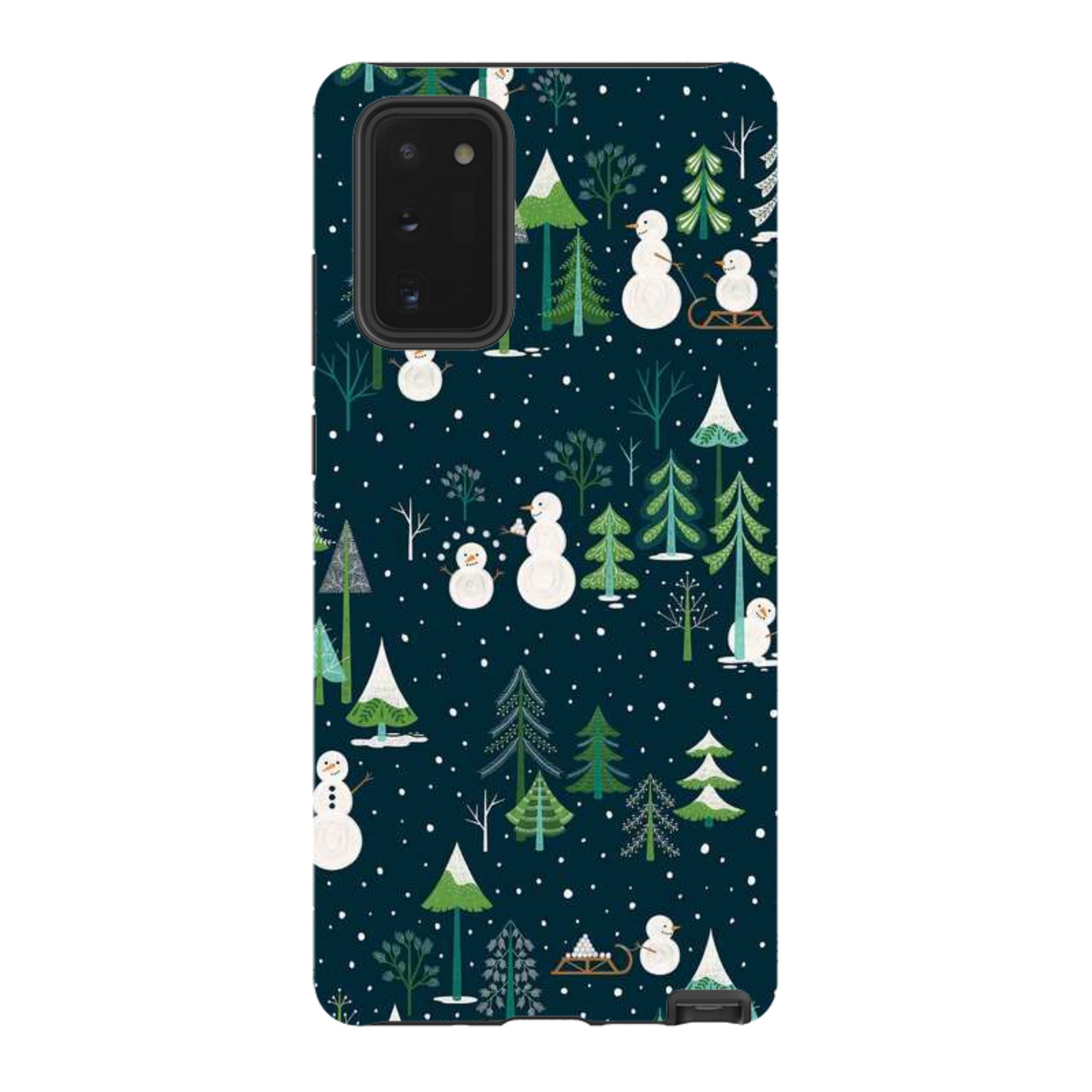 Samsung Tough Case - Snowman Playground By Jenny Zemanek