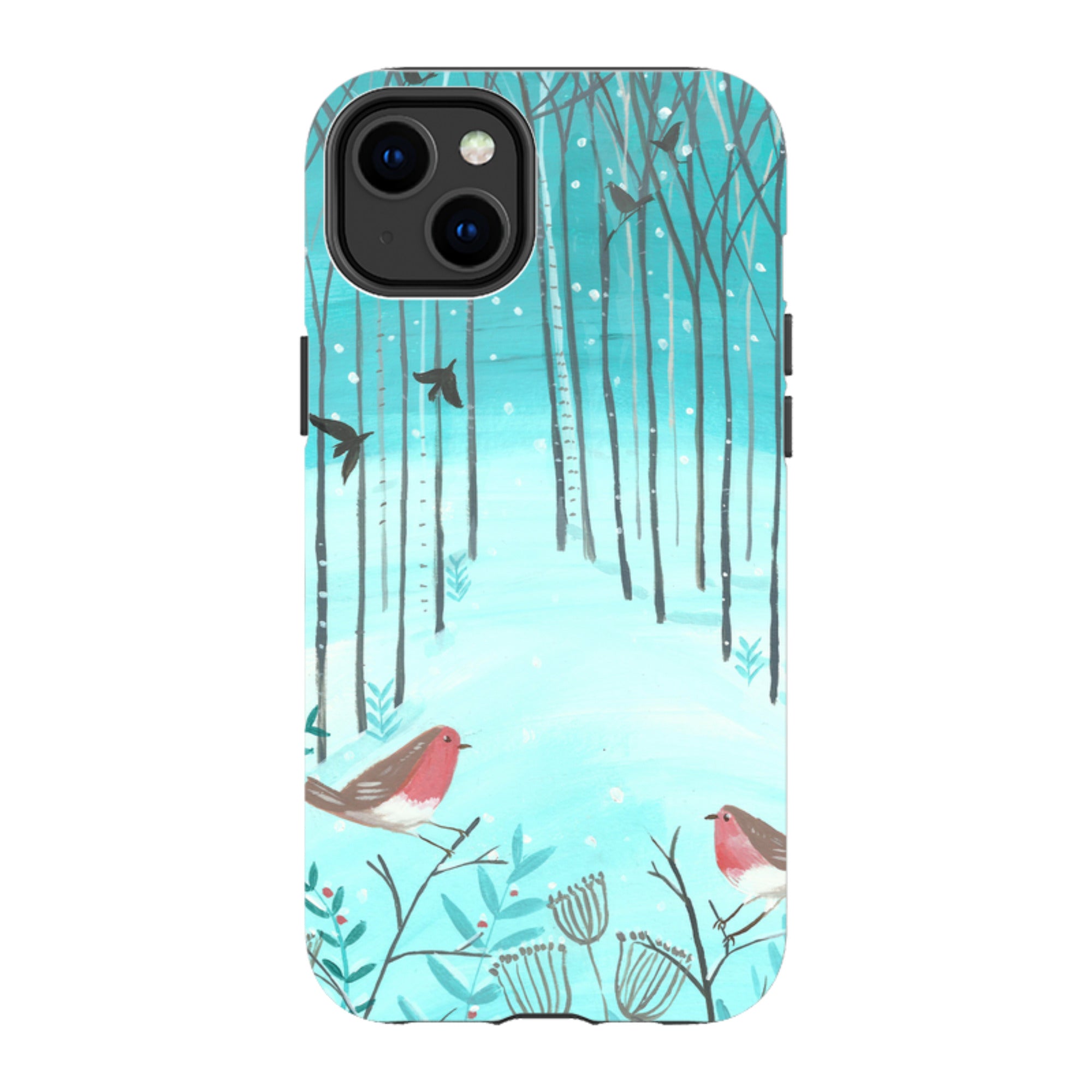 iPhone MagSafe Tough Case - Winter Forest By Mary Stubberfield