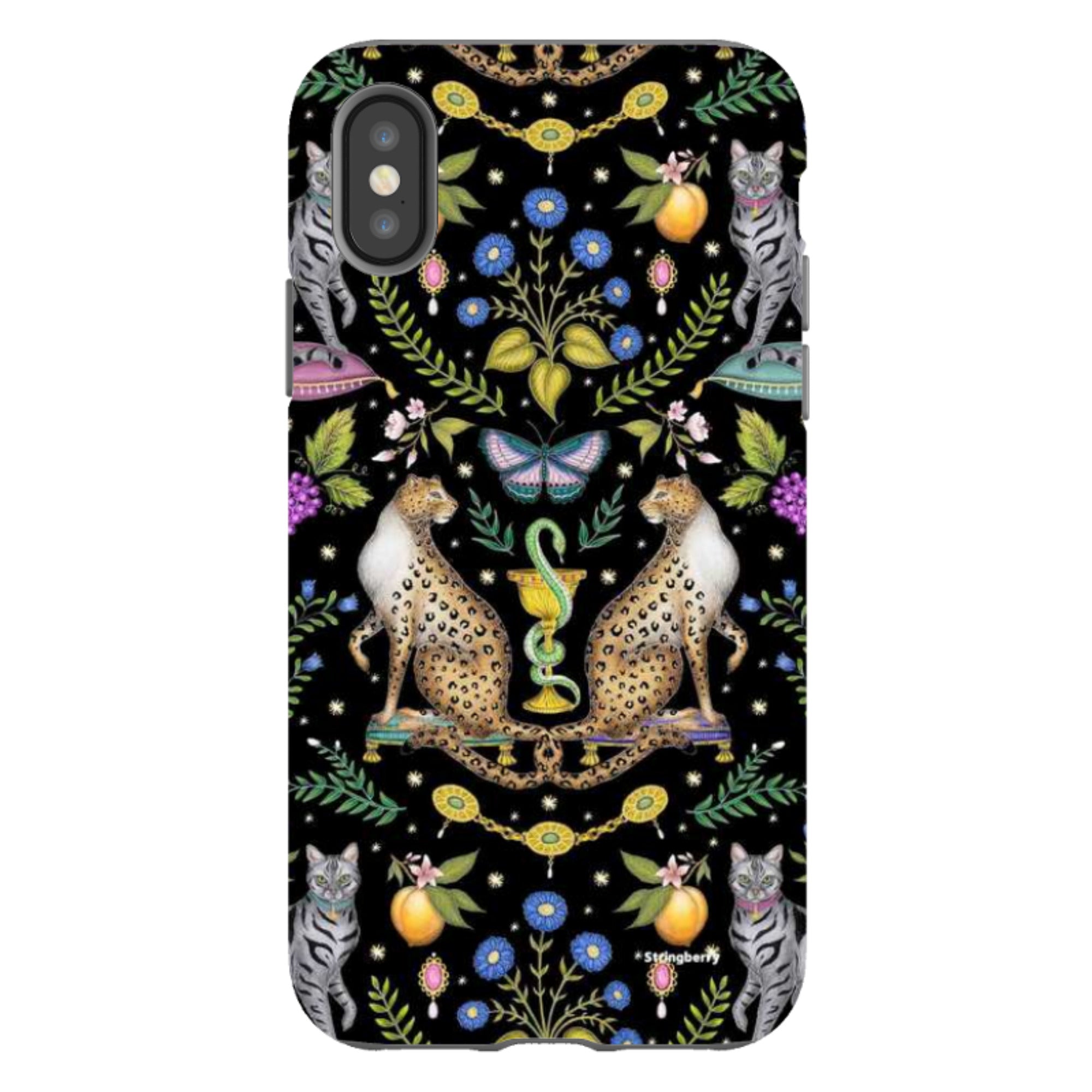 iPhone Tough Case - Kyoto No Ruffs By Catherine Rowe