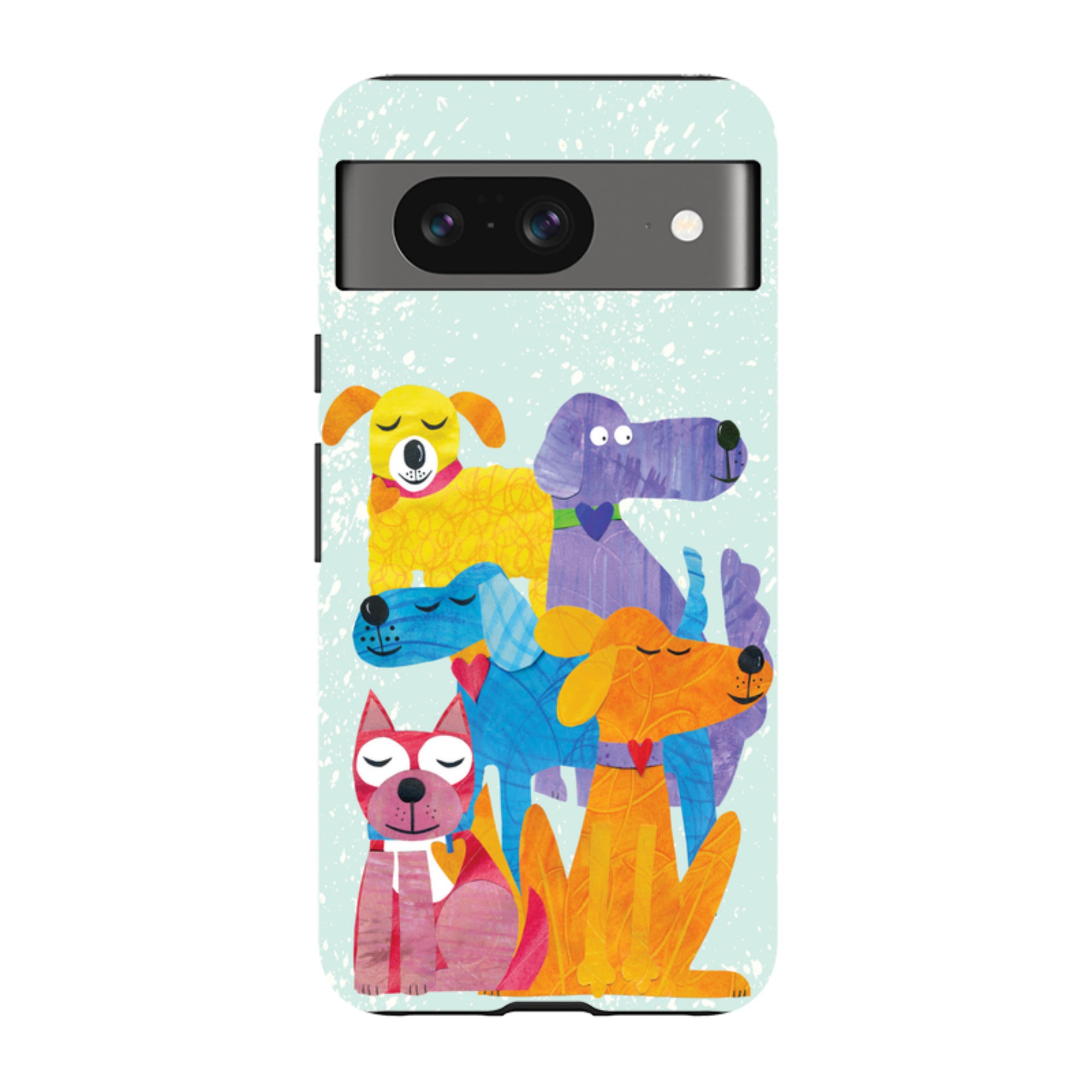 Google Tough Case - Patch Work Pups By Tracey English