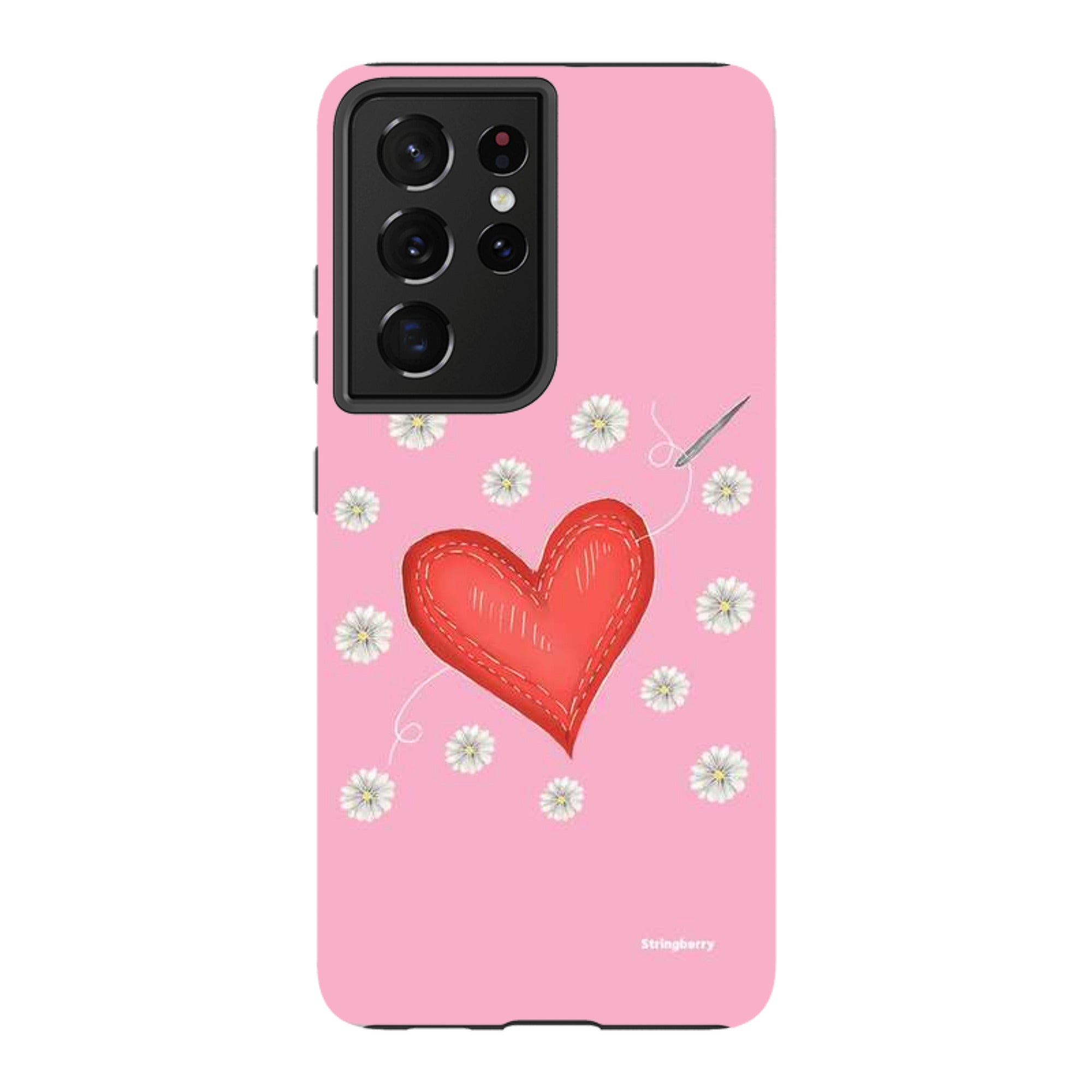 Samsung Tough Case - Love Heart Sewing By Catherine Rowe