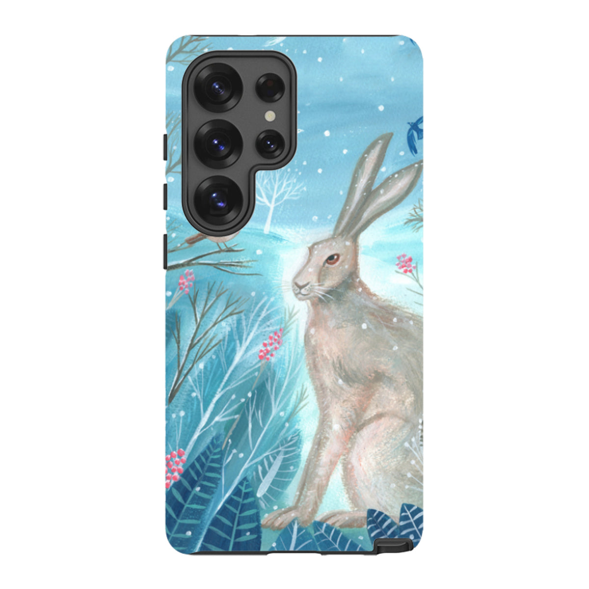 Samsung Tough Case - Winter Hare By Mary Stubberfield