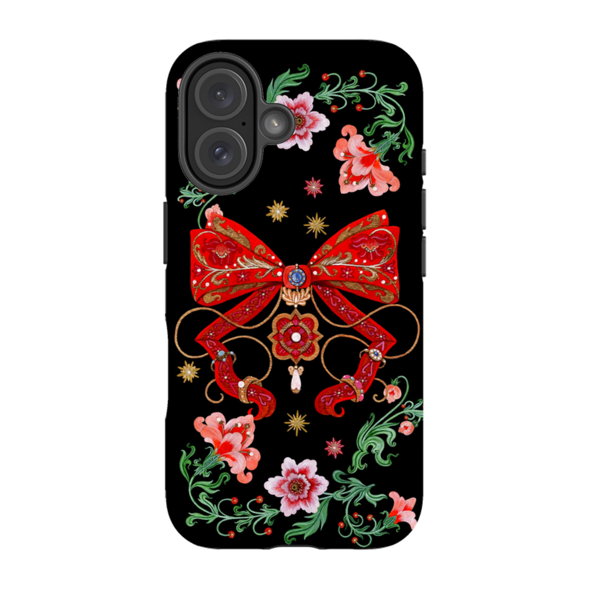 iPhone Tough  Case - Five Gold Ring By Maria Matos