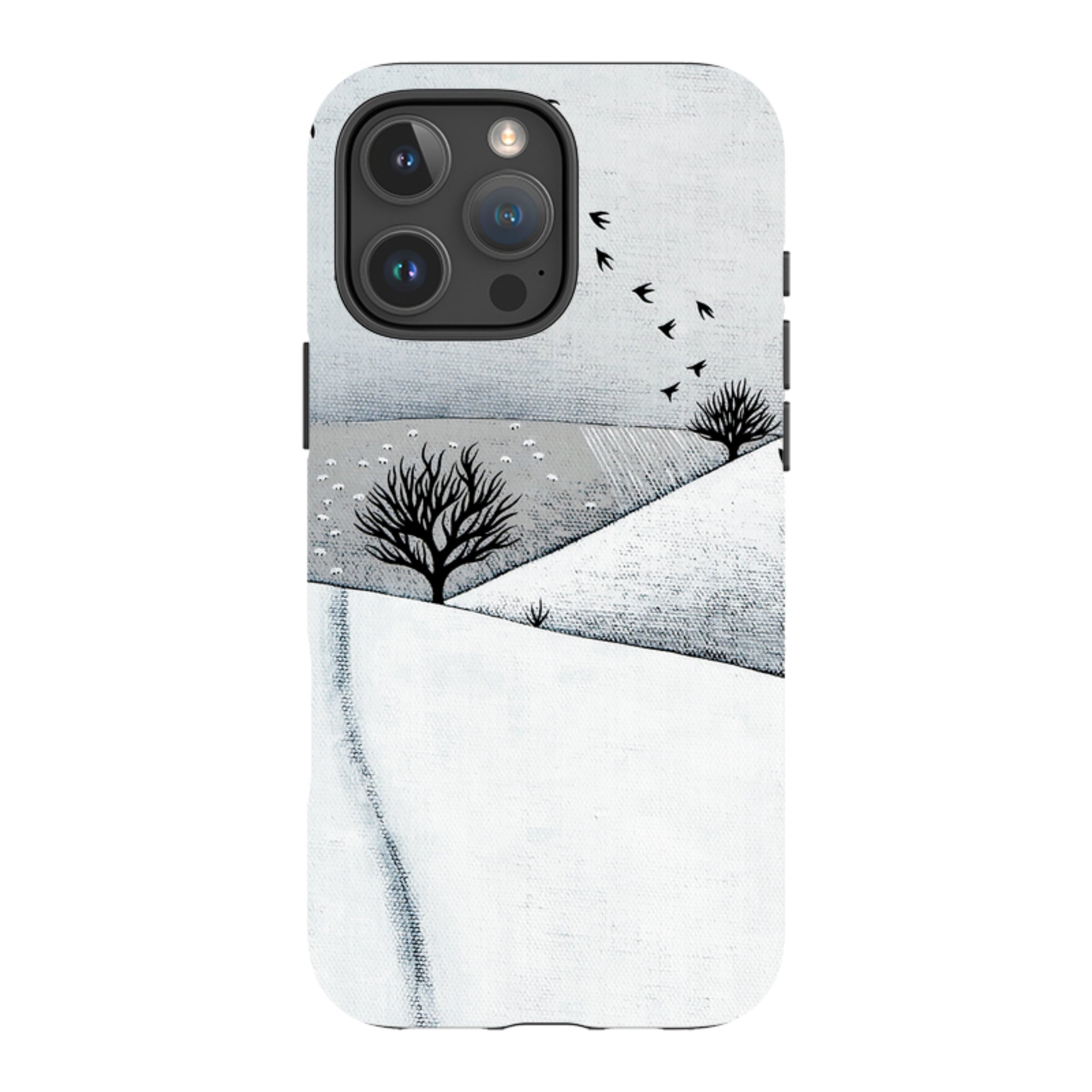 iPhone MagSafe Tough Case -  Snowy Landscape By Natasha Newton