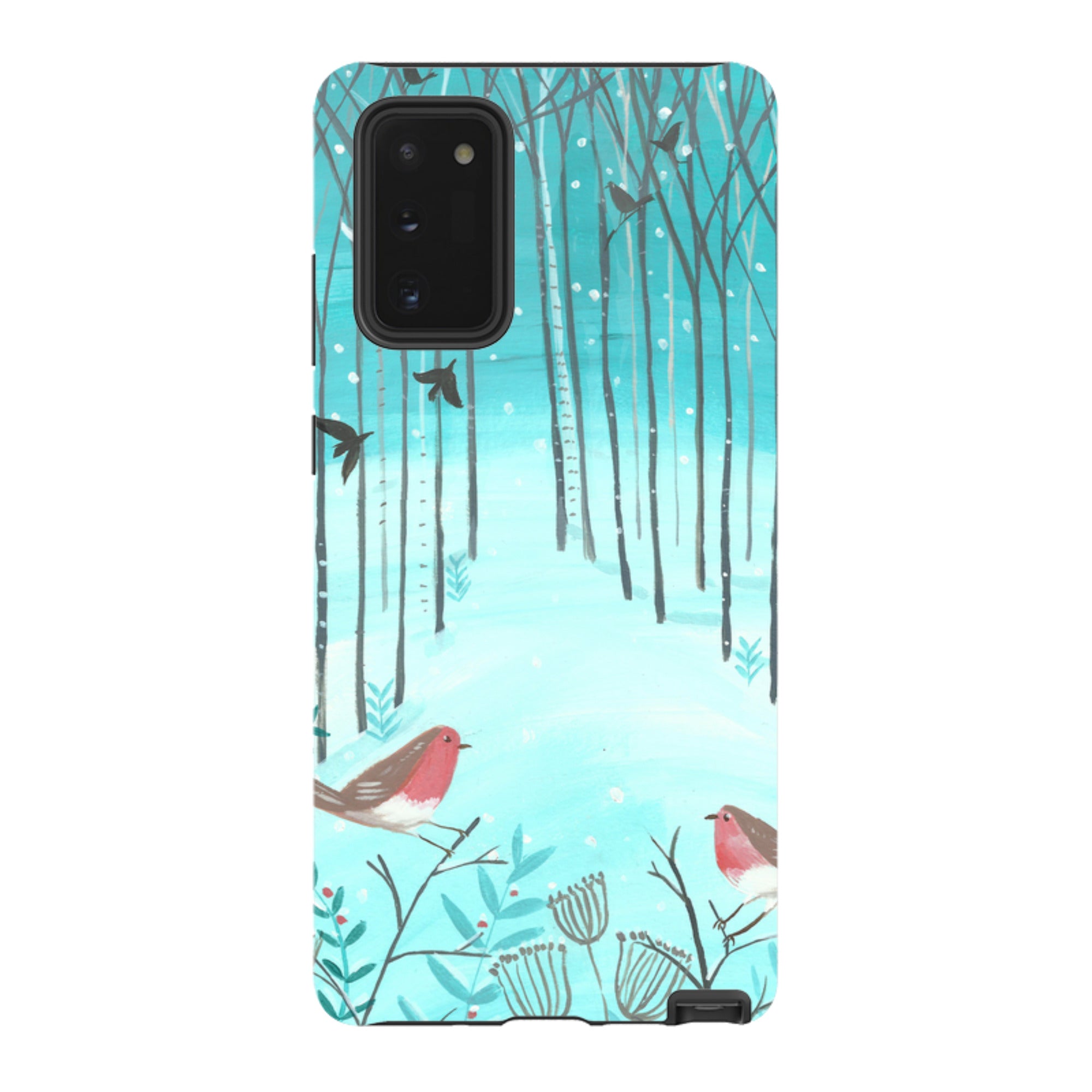 Samsung Tough Case - Winter Forest By Mary Stubberfield